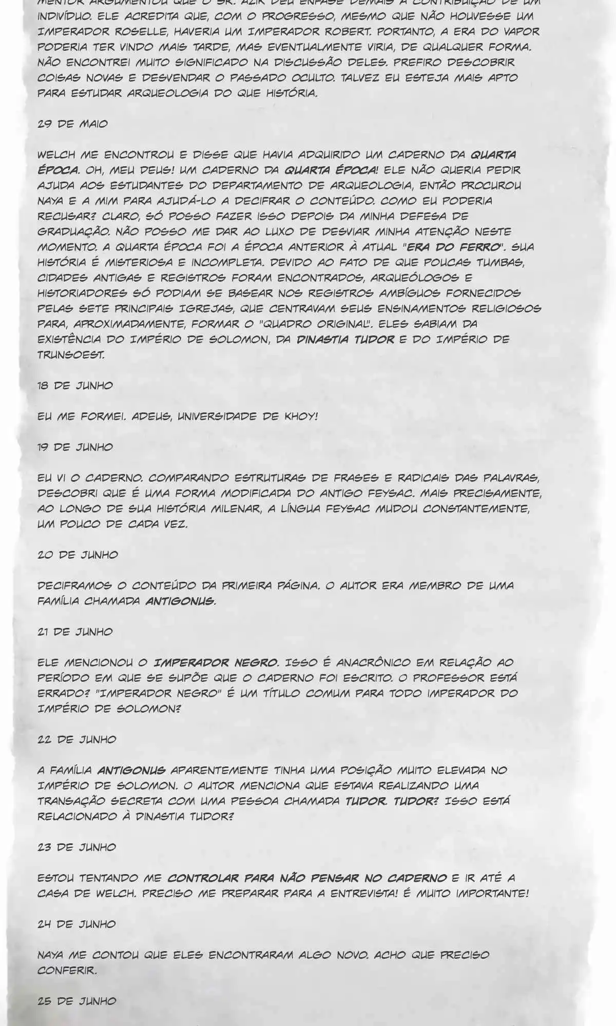 Read Lord of Mysteries Português Manga Online