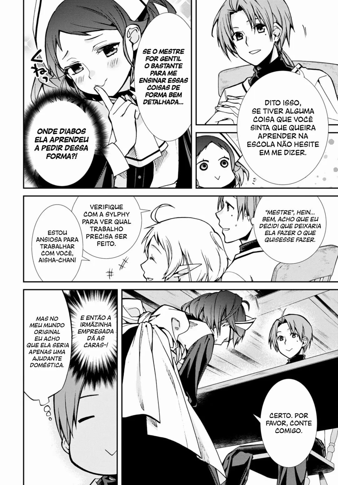 Read Mushoku Tensei_ Jobless Reincarnation Português Manga Online