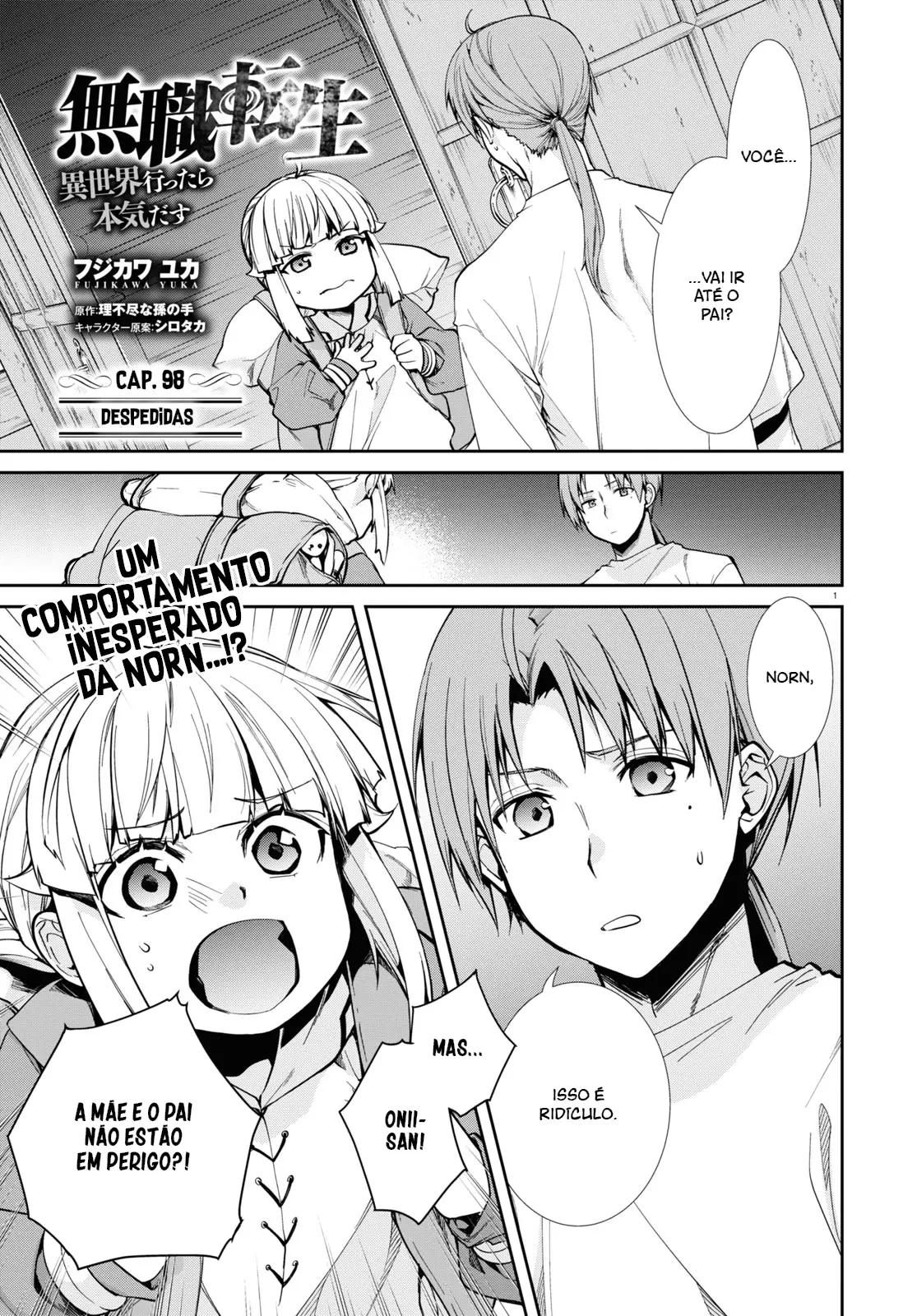 Read Mushoku Tensei_ Jobless Reincarnation Português Manga Online