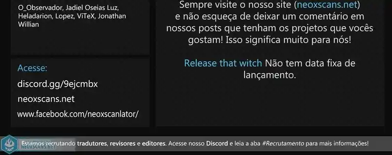 Read Release That Witch Português Manga Online