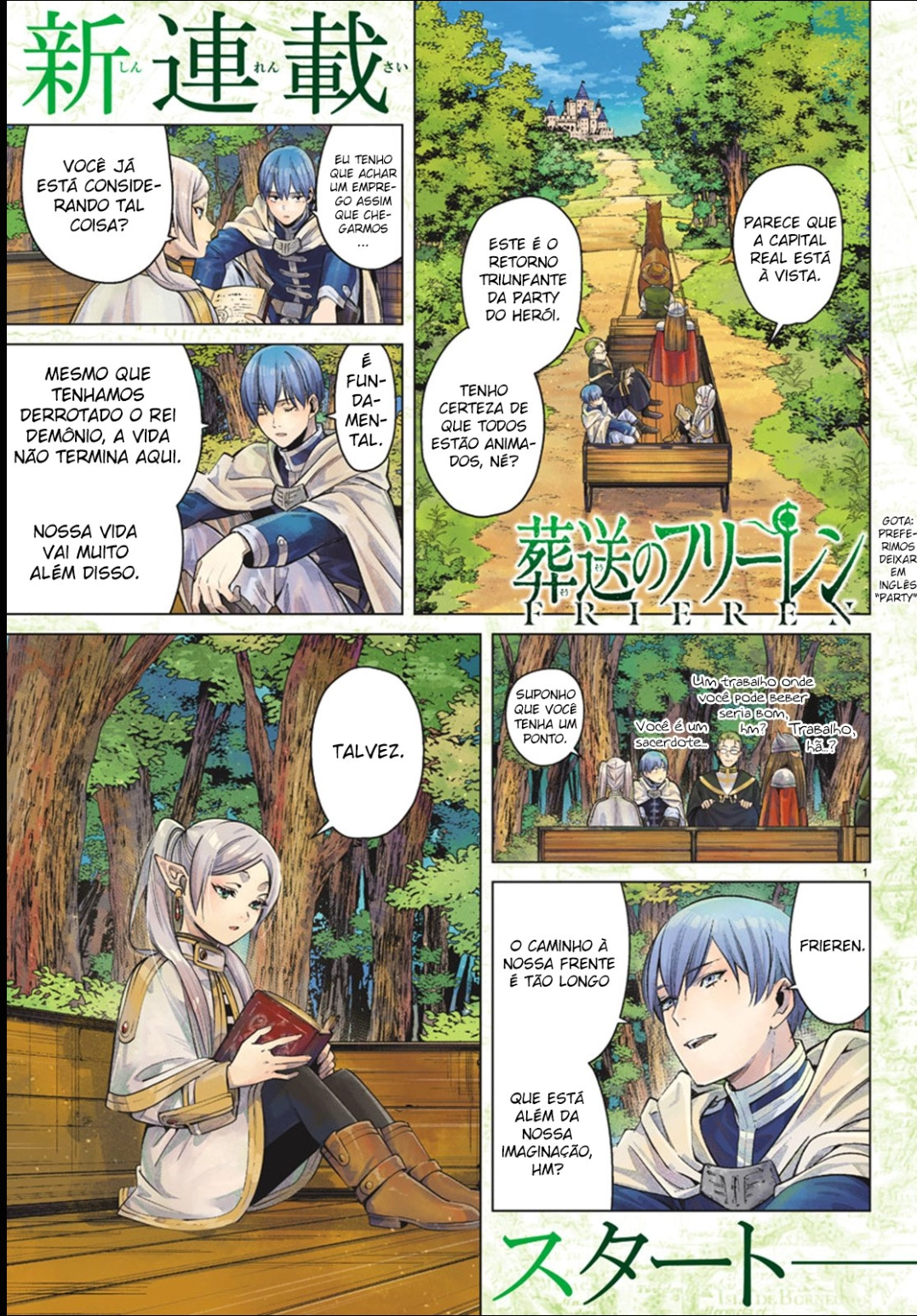 Read Sousou no Frieren Português Manga Online