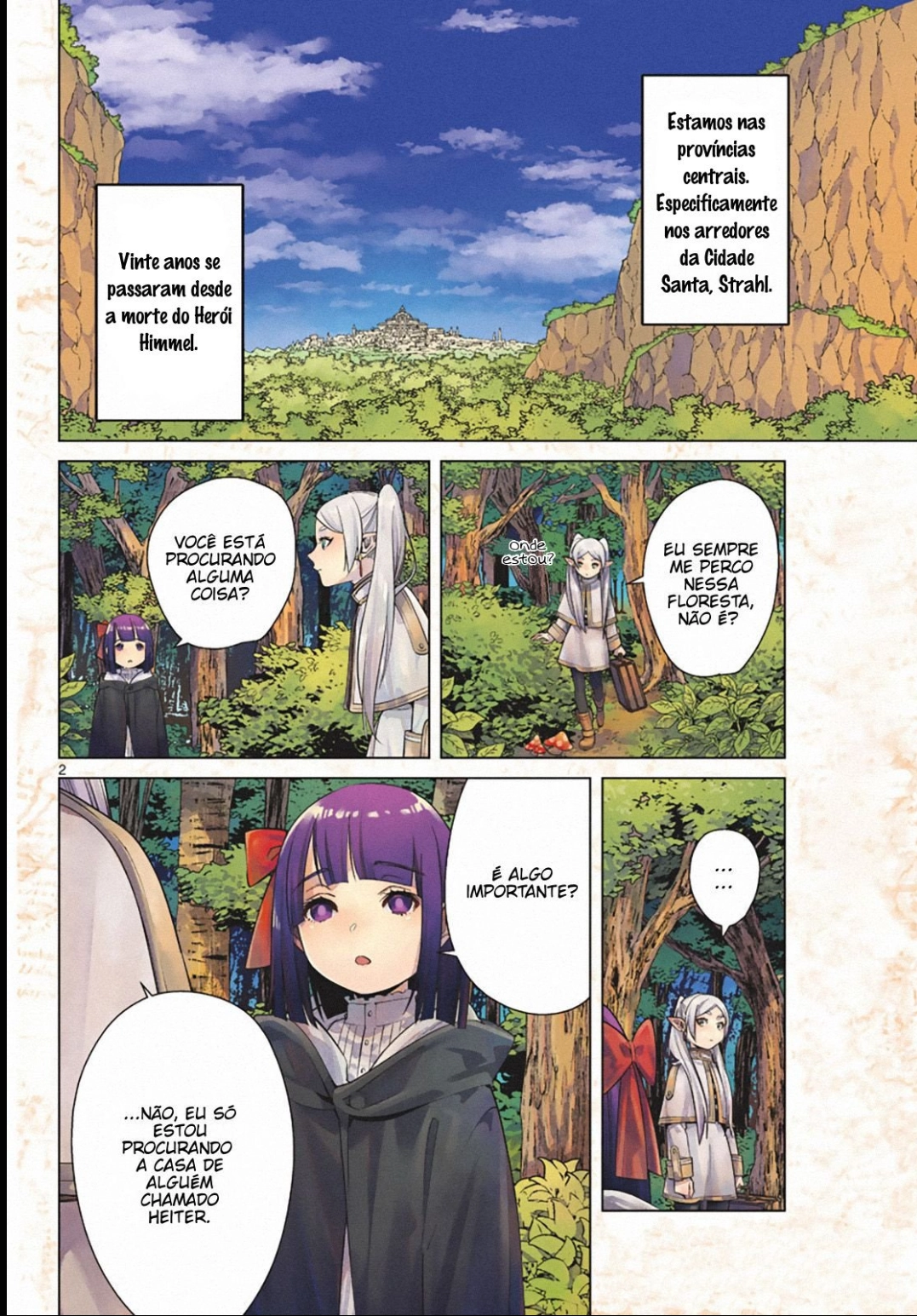 Read Sousou no Frieren Português Manga Online