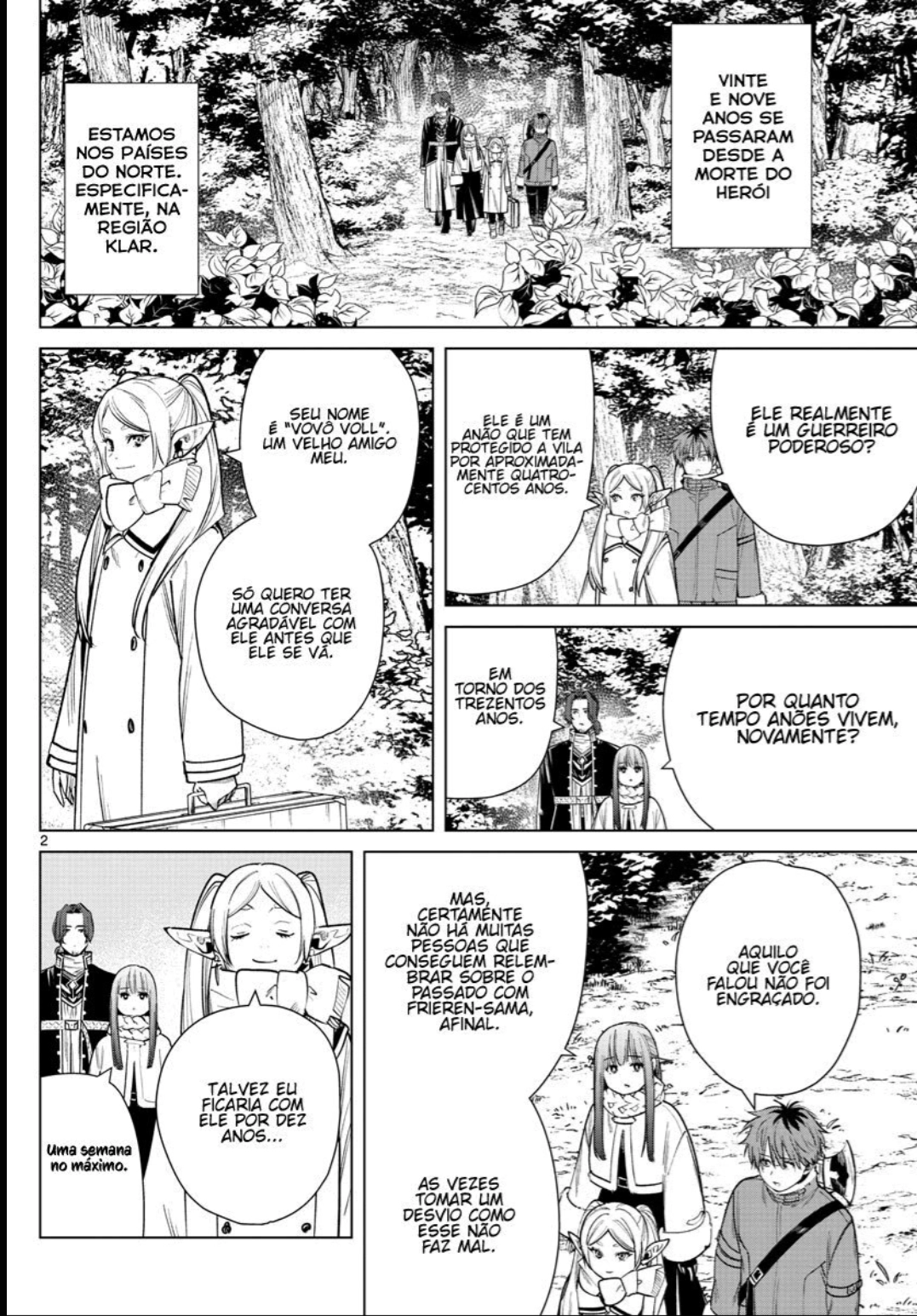 Read Sousou no Frieren Português Manga Online