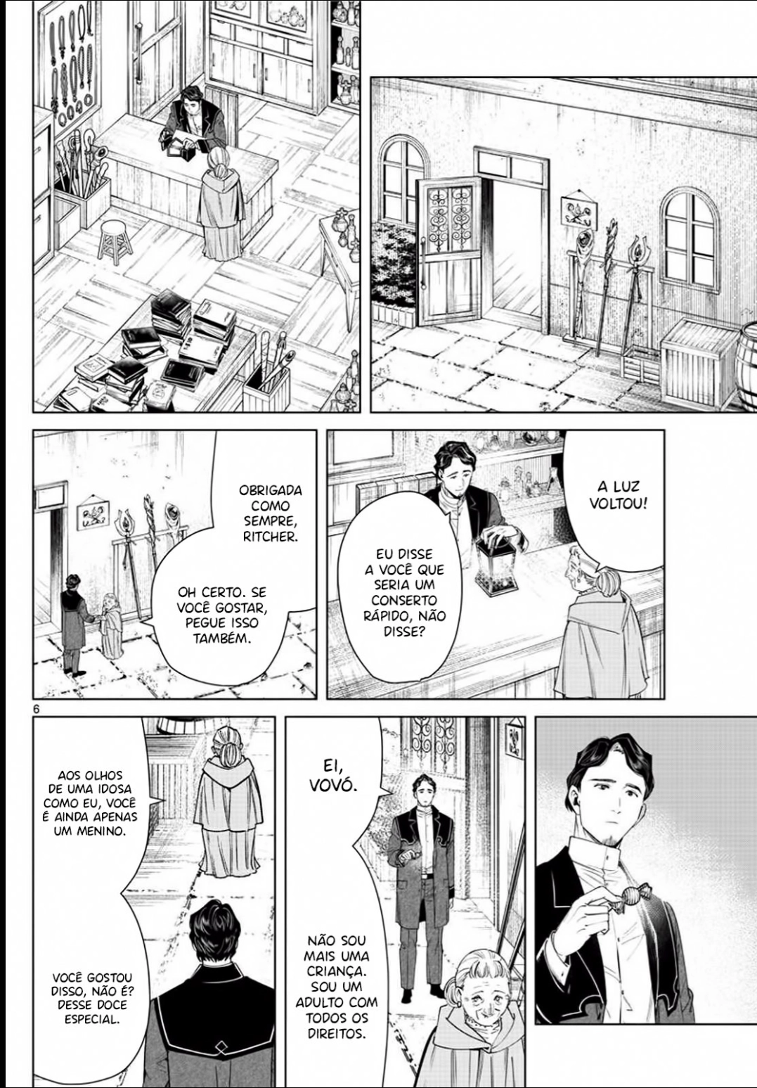 Read Sousou no Frieren Português Manga Online