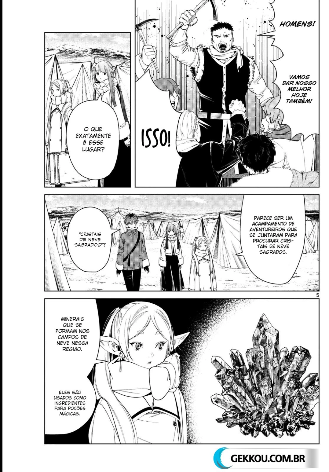 Read Sousou no Frieren Português Manga Online