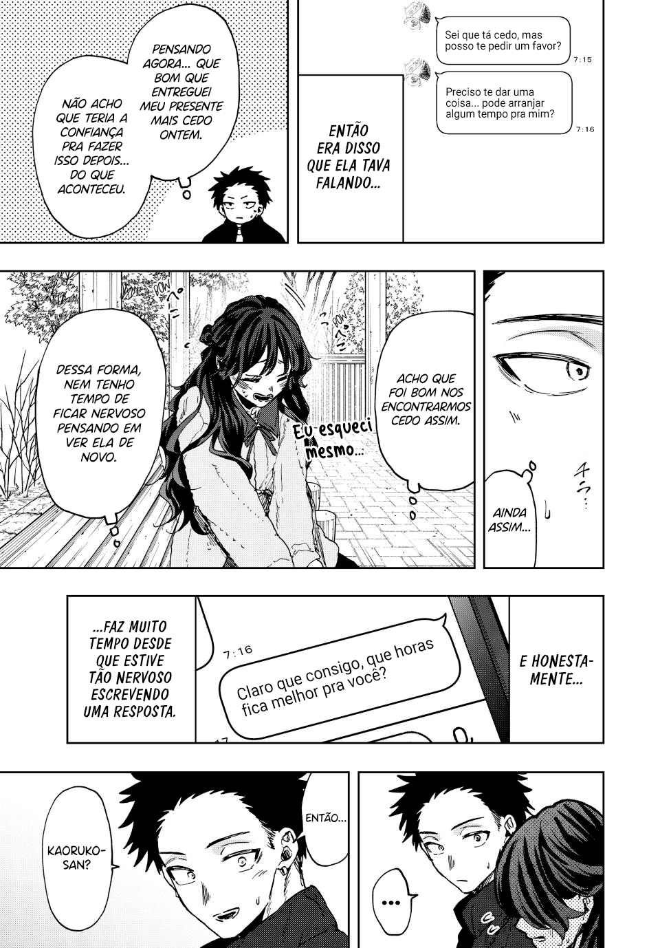 Read The Fragrant Flower Blooms with Dignity Português Manga Online