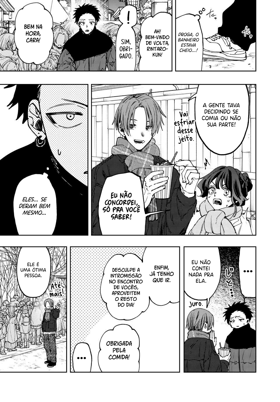 Read The Fragrant Flower Blooms with Dignity Português Manga Online