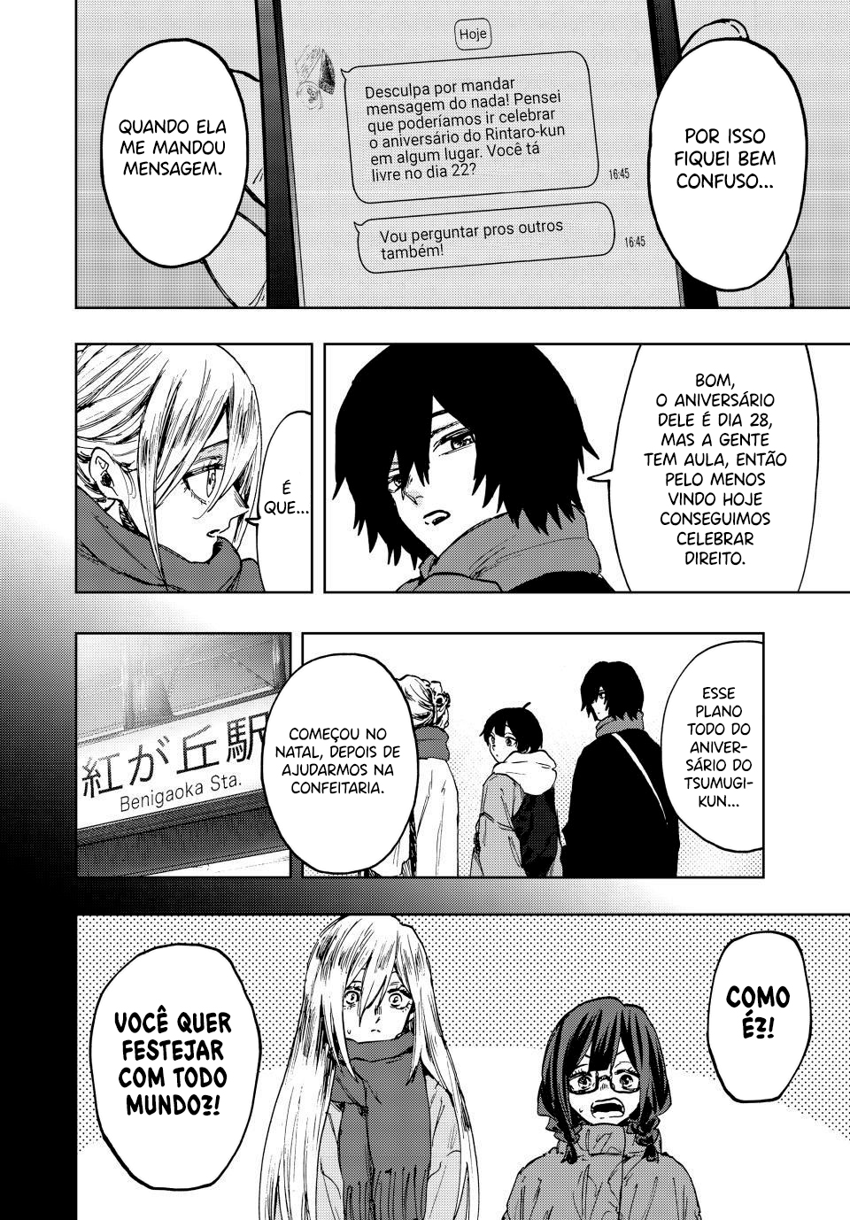 Read The Fragrant Flower Blooms with Dignity Português Manga Online