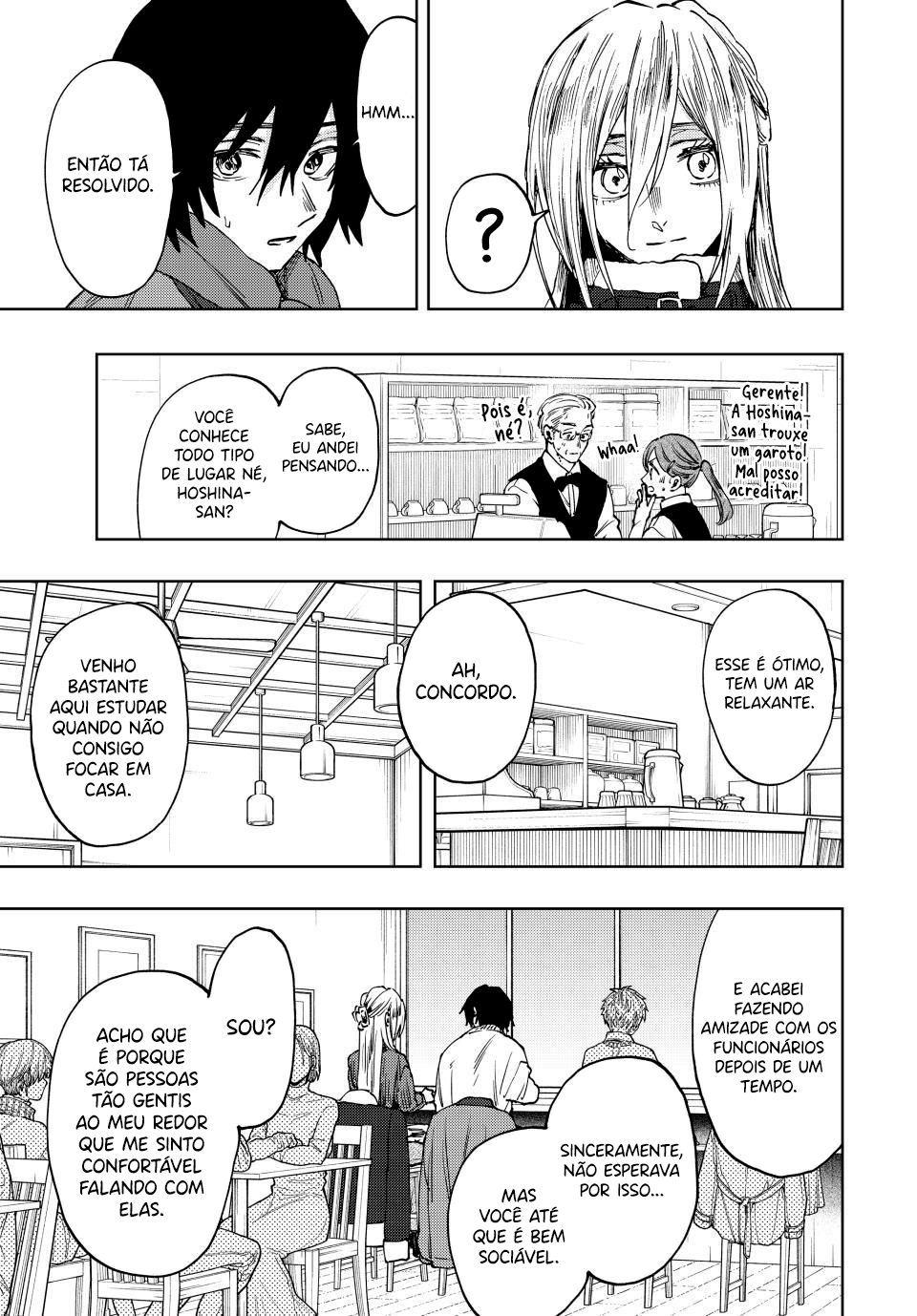 Read The Fragrant Flower Blooms with Dignity Português Manga Online