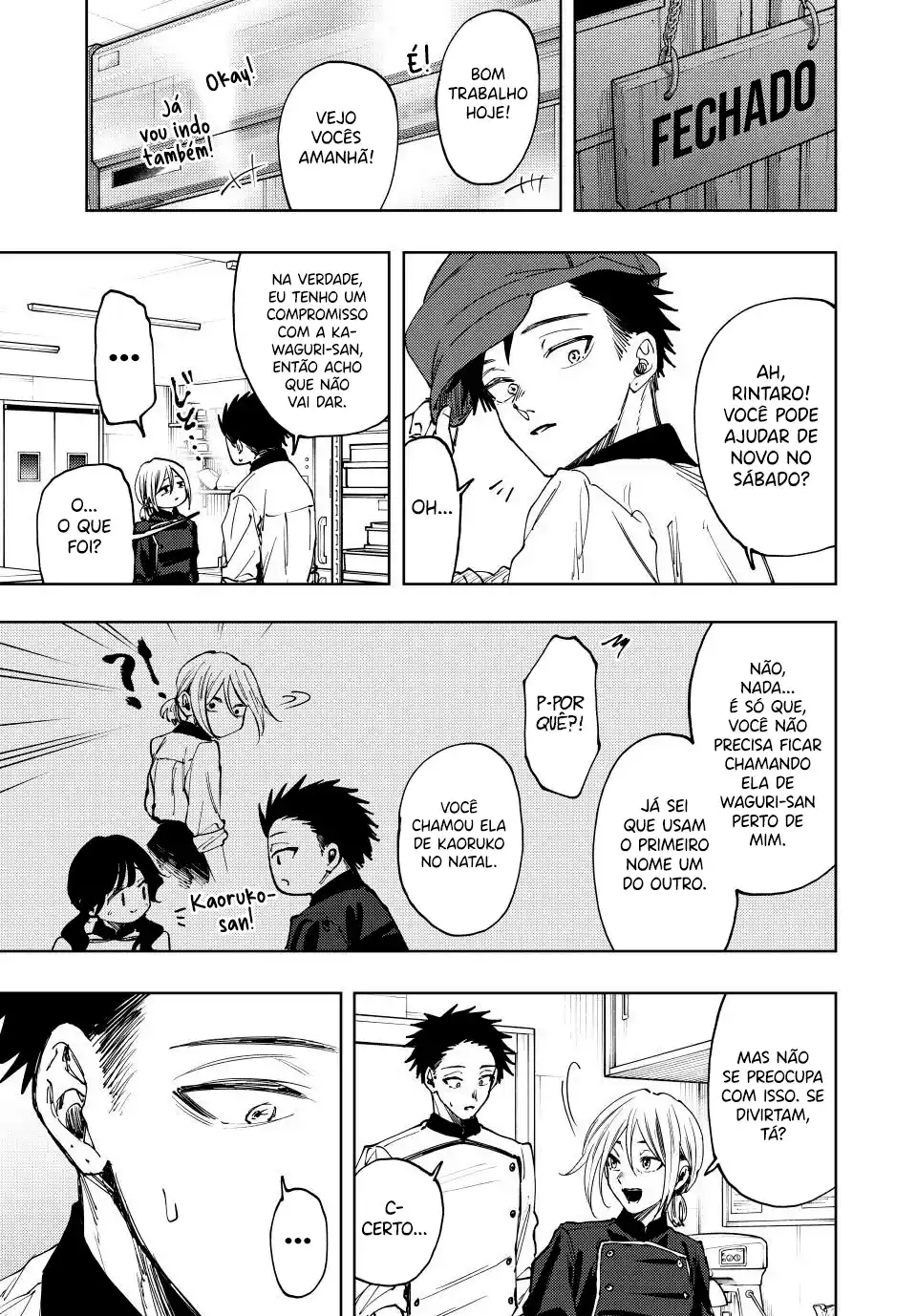 Read The Fragrant Flower Blooms with Dignity Português Manga Online