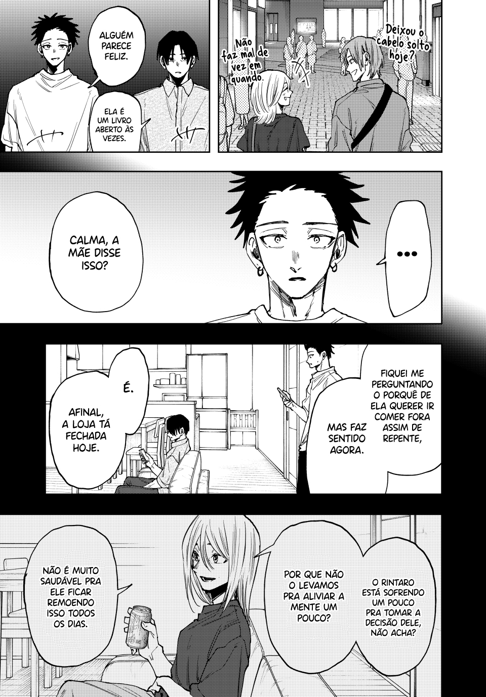 Read The Fragrant Flower Blooms with Dignity Português Manga Online