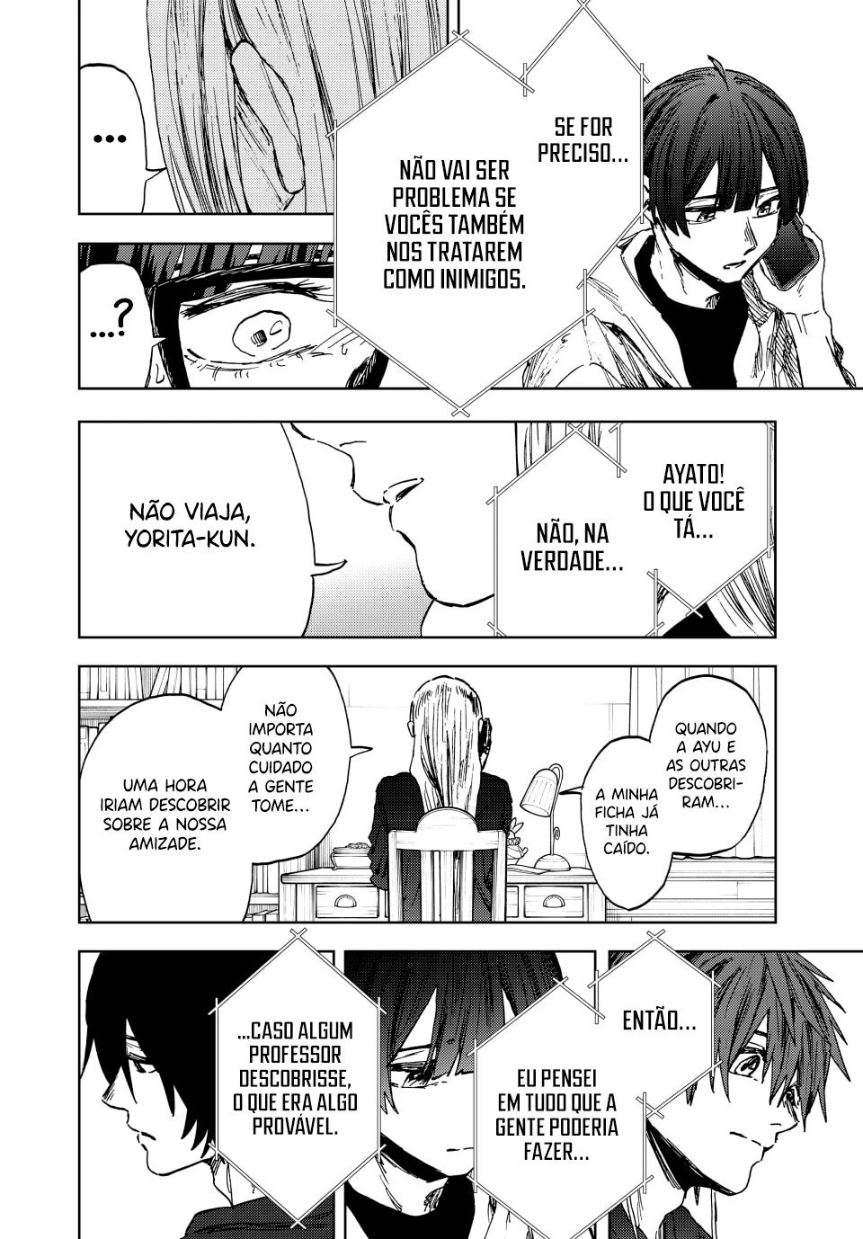 Read The Fragrant Flower Blooms with Dignity Português Manga Online