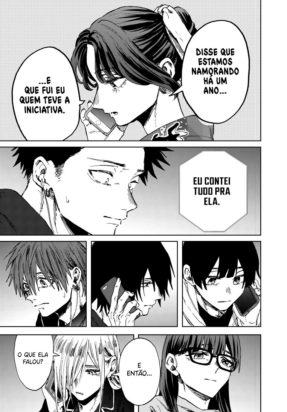 Read The Fragrant Flower Blooms with Dignity Português Manga Online