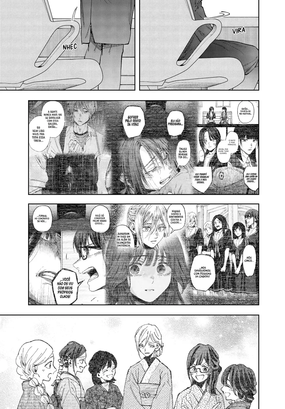 Read The Fragrant Flower Blooms with Dignity Português Manga Online