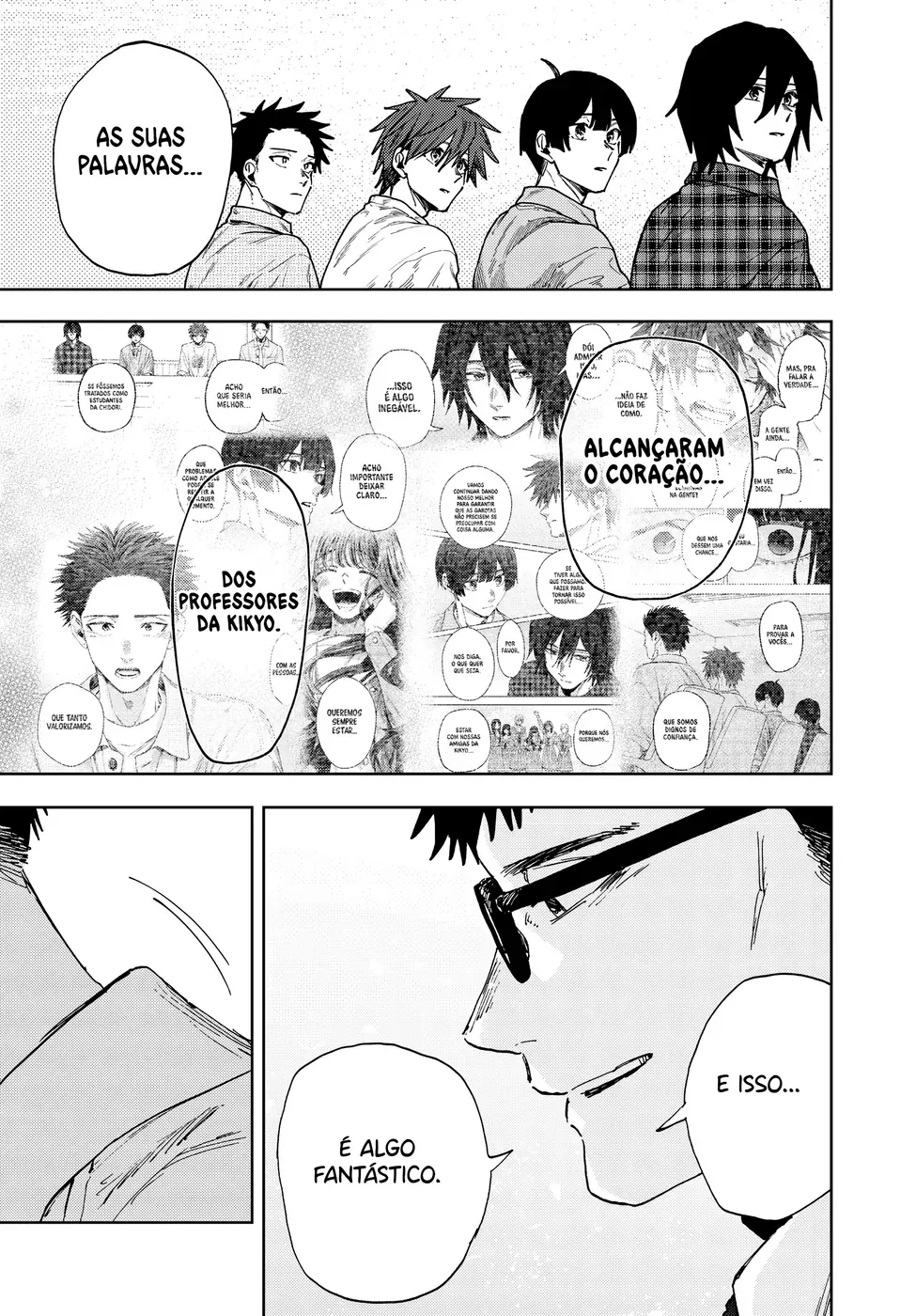 Read The Fragrant Flower Blooms with Dignity Português Manga Online