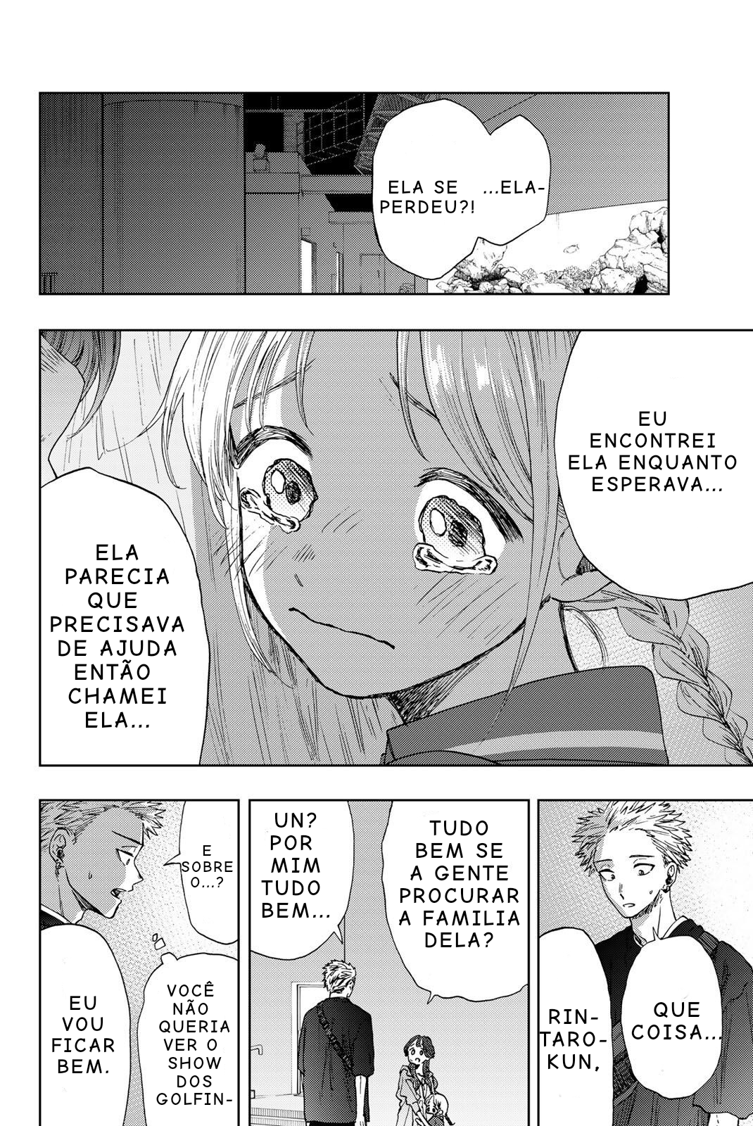 Read The Fragrant Flower Blooms with Dignity Português Manga Online