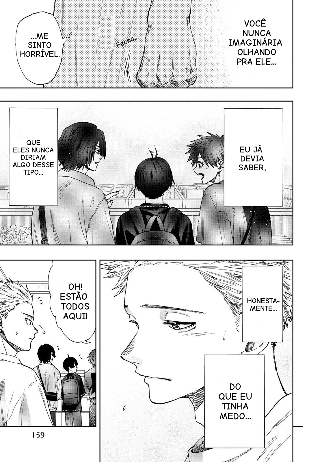 Read The Fragrant Flower Blooms with Dignity Português Manga Online