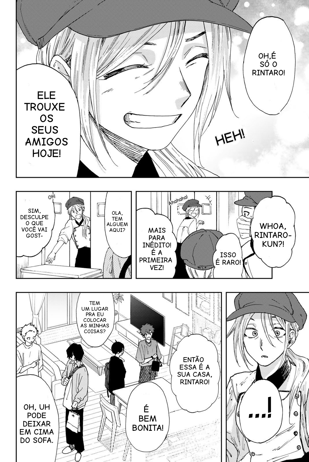 Read The Fragrant Flower Blooms with Dignity Português Manga Online