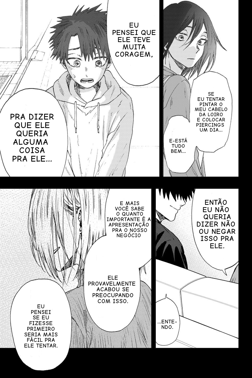 Read The Fragrant Flower Blooms with Dignity Português Manga Online