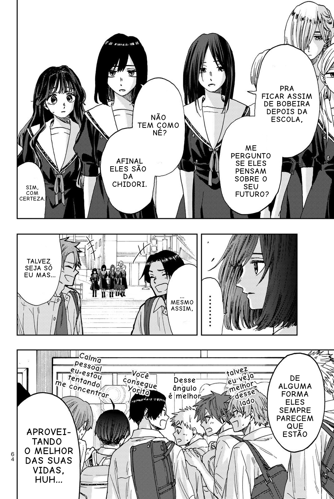 Read The Fragrant Flower Blooms with Dignity Português Manga Online
