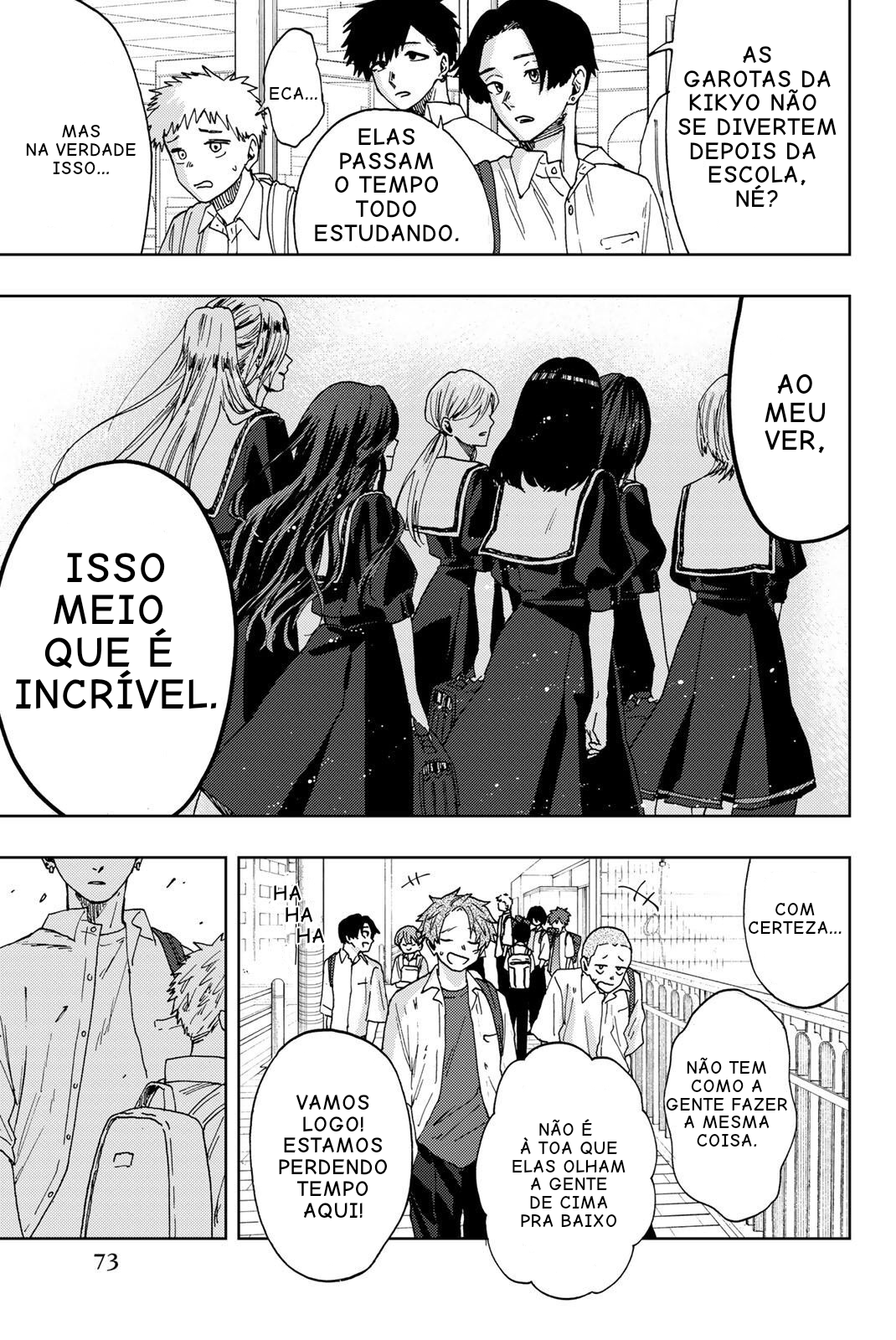 Read The Fragrant Flower Blooms with Dignity Português Manga Online