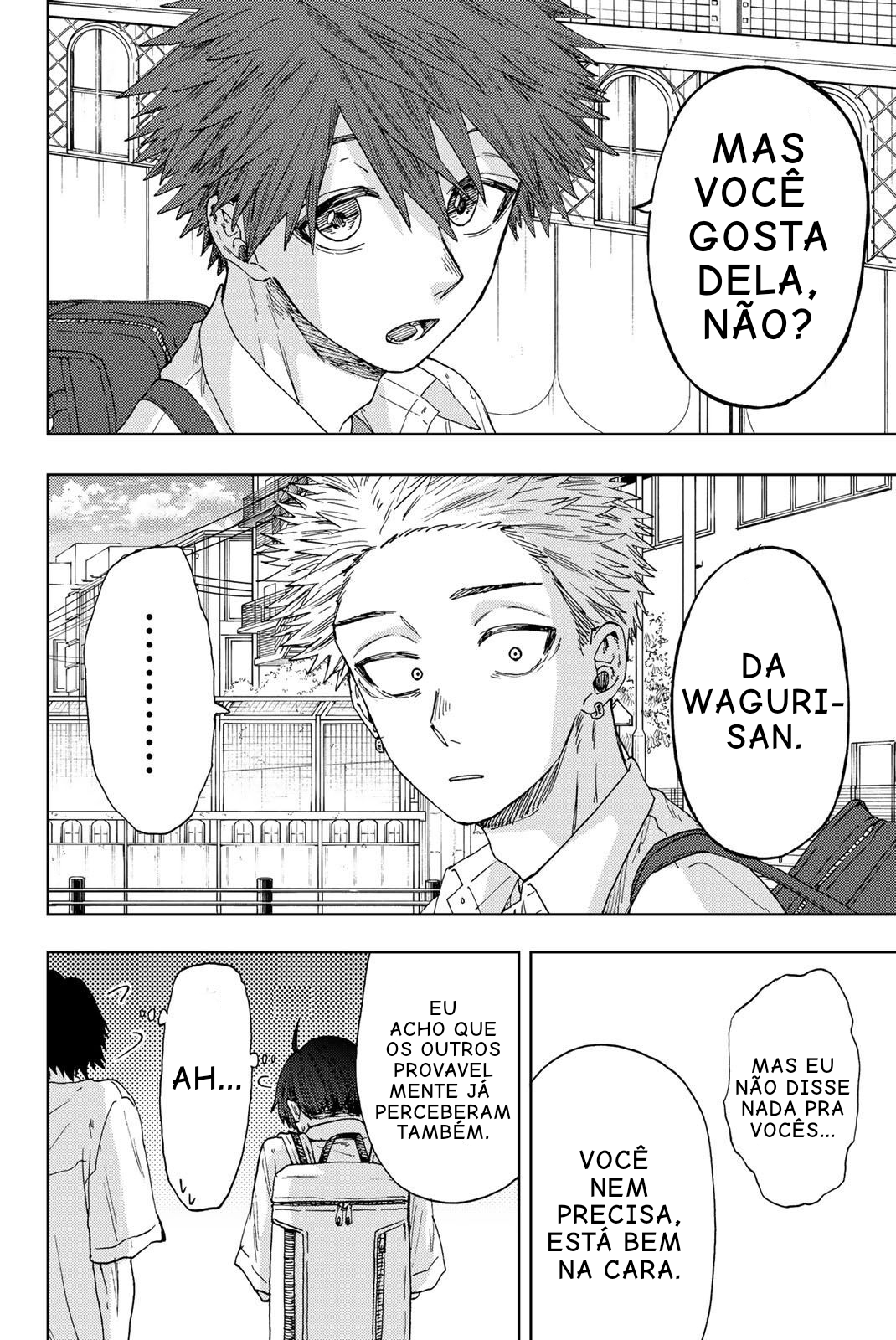Read The Fragrant Flower Blooms with Dignity Português Manga Online