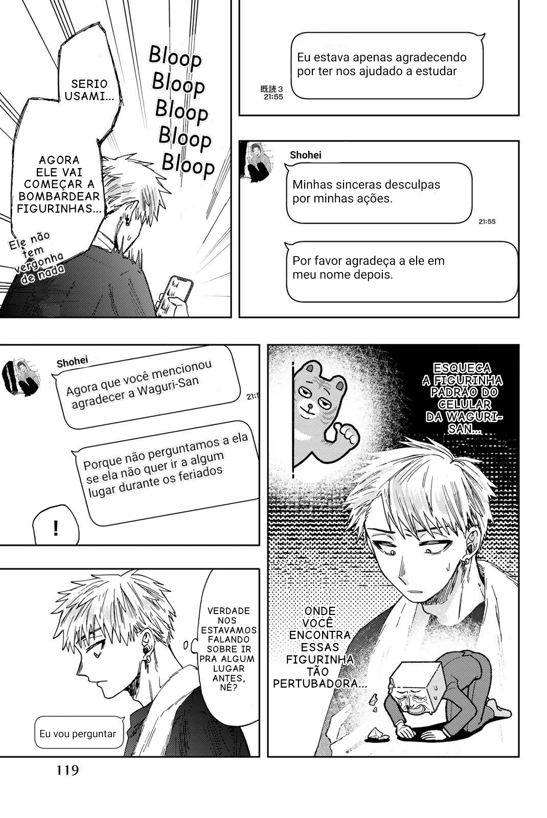 Read The Fragrant Flower Blooms with Dignity Português Manga Online