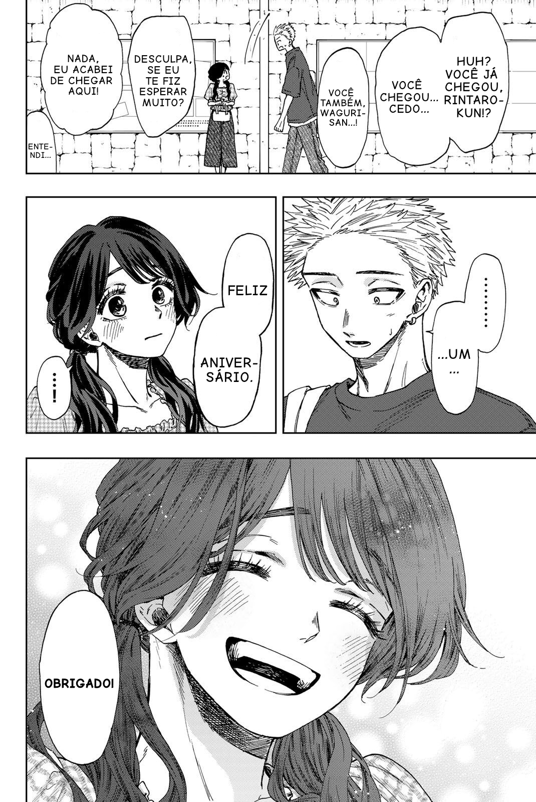 Read The Fragrant Flower Blooms with Dignity Português Manga Online