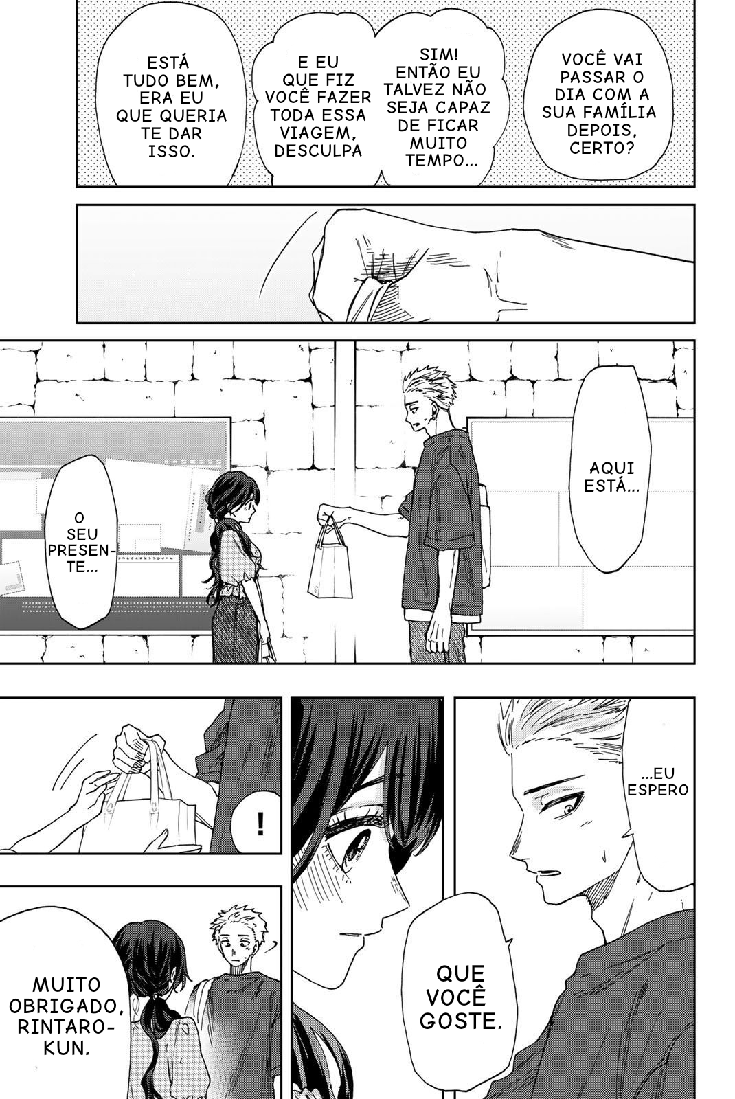 Read The Fragrant Flower Blooms with Dignity Português Manga Online