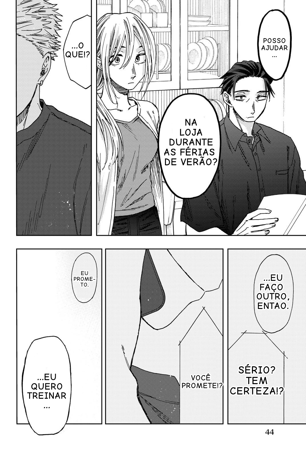 Read The Fragrant Flower Blooms with Dignity Português Manga Online