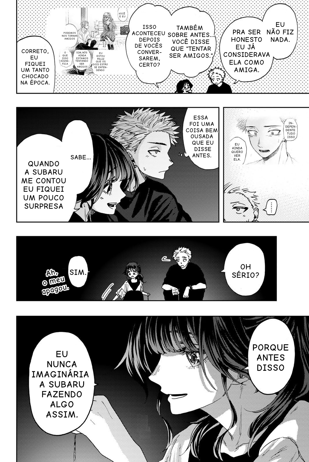 Read The Fragrant Flower Blooms with Dignity Português Manga Online