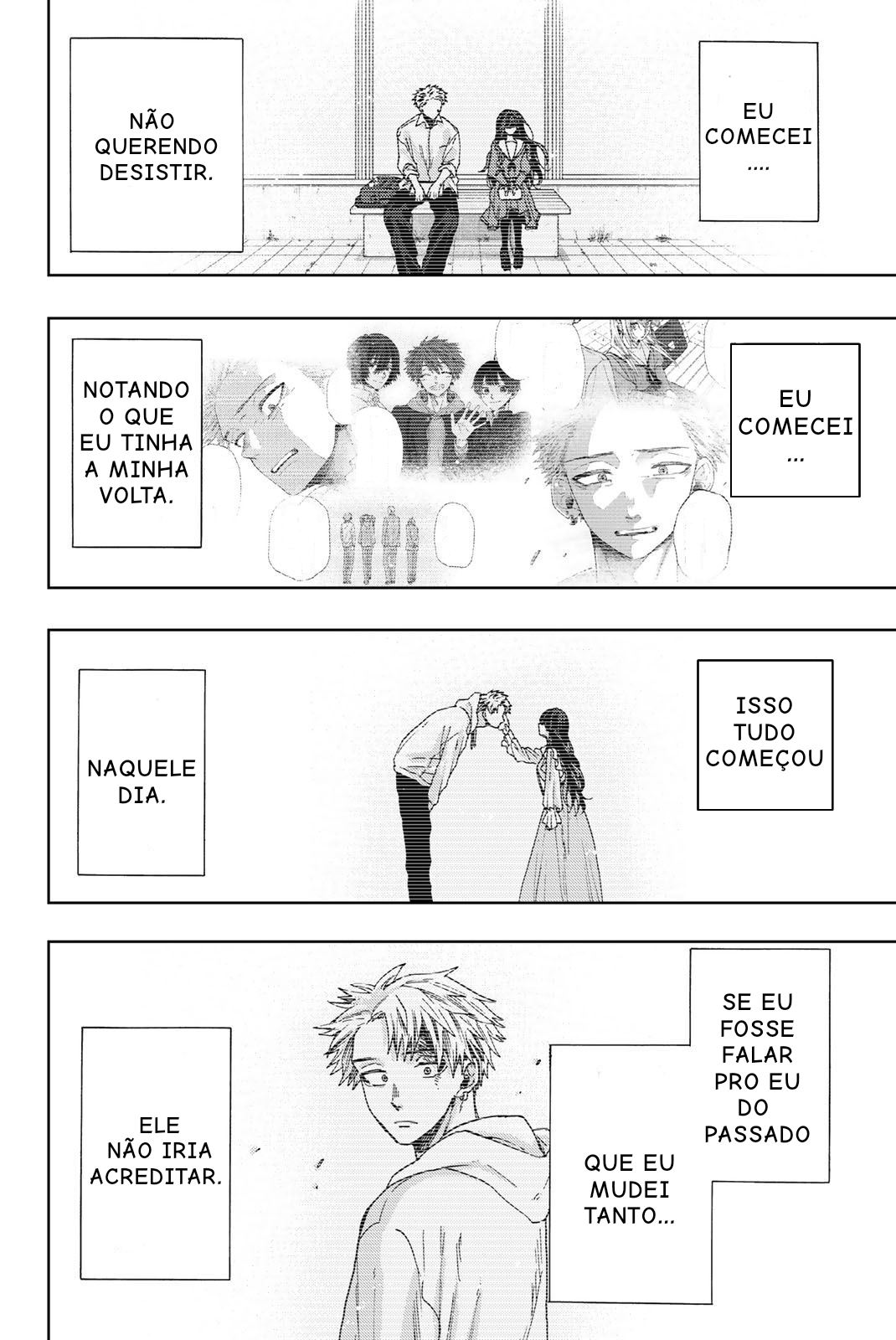 Read The Fragrant Flower Blooms with Dignity Português Manga Online