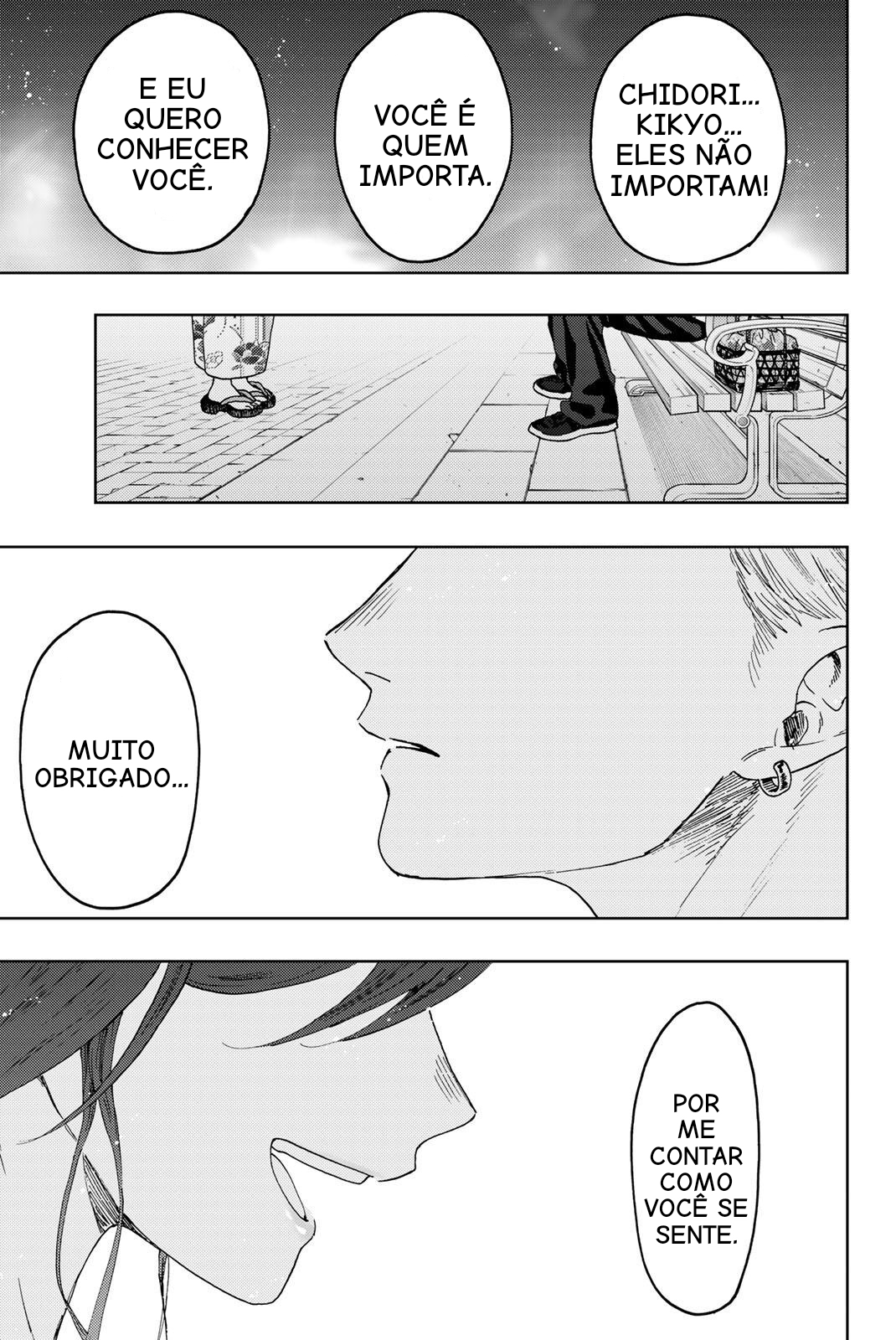 Read The Fragrant Flower Blooms with Dignity Português Manga Online