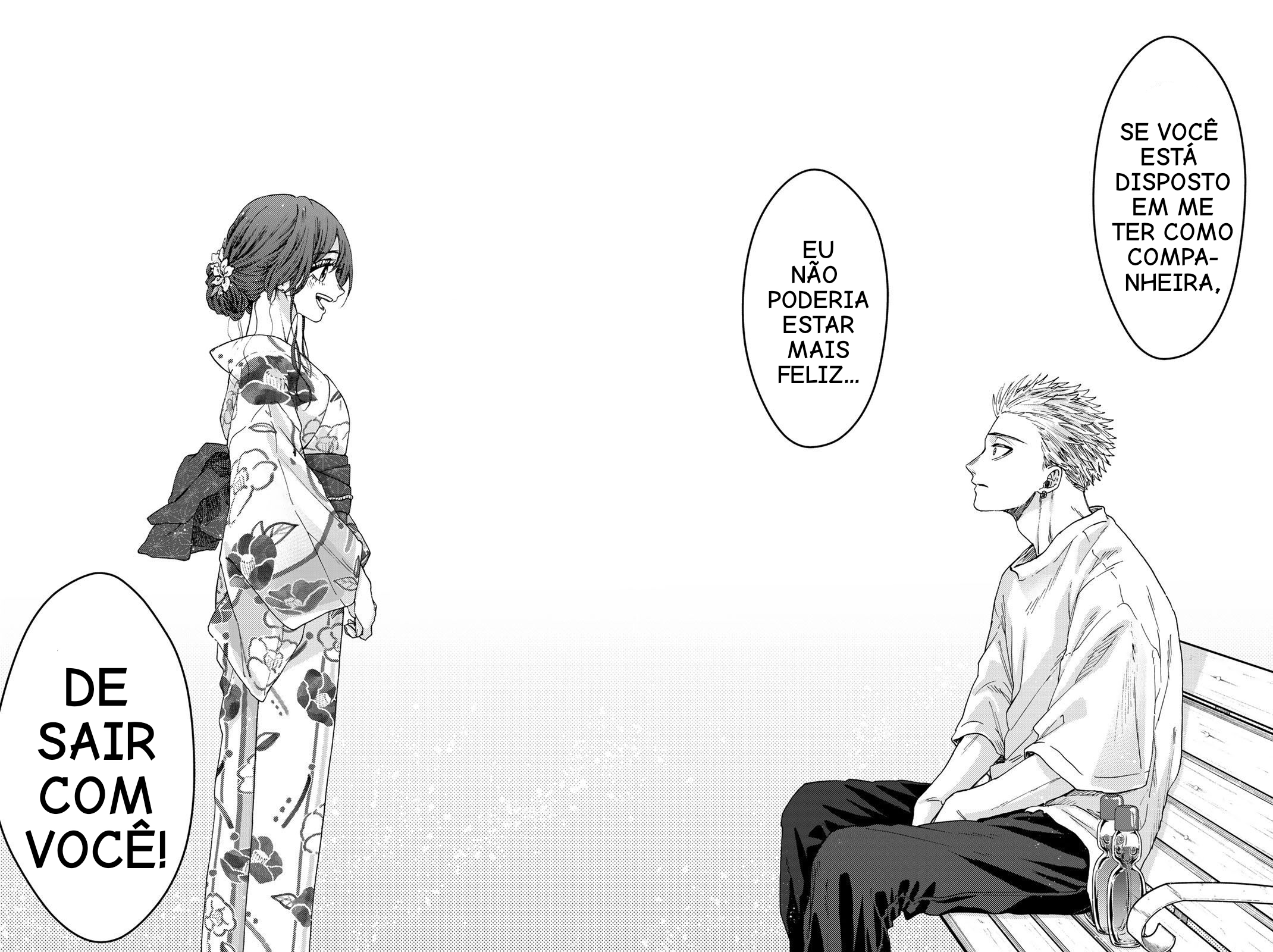 Read The Fragrant Flower Blooms with Dignity Português Manga Online
