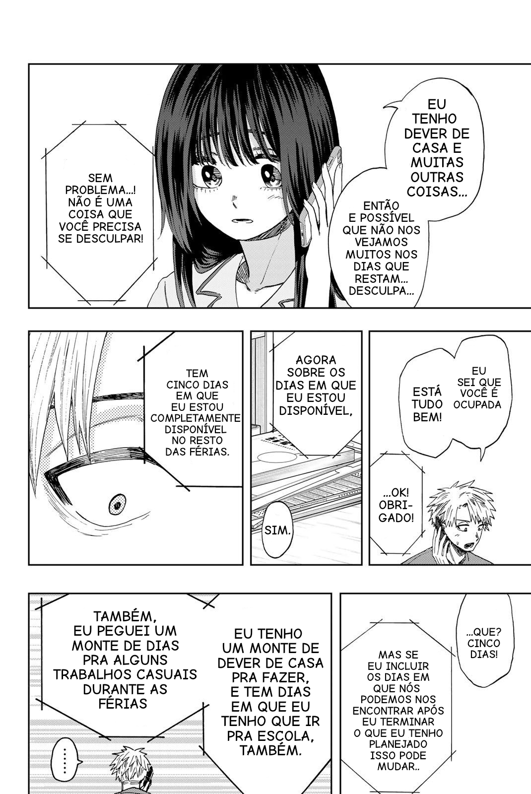 Read The Fragrant Flower Blooms with Dignity Português Manga Online