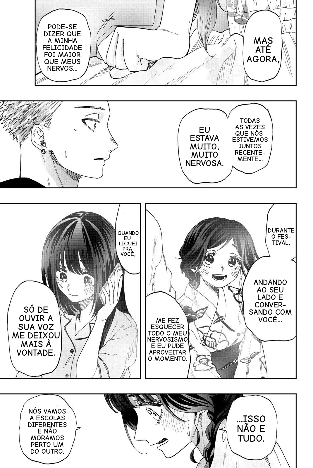 Read The Fragrant Flower Blooms with Dignity Português Manga Online
