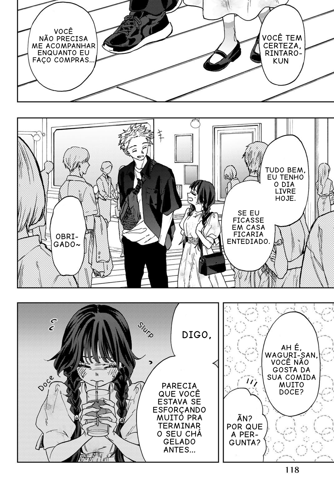 Read The Fragrant Flower Blooms with Dignity Português Manga Online