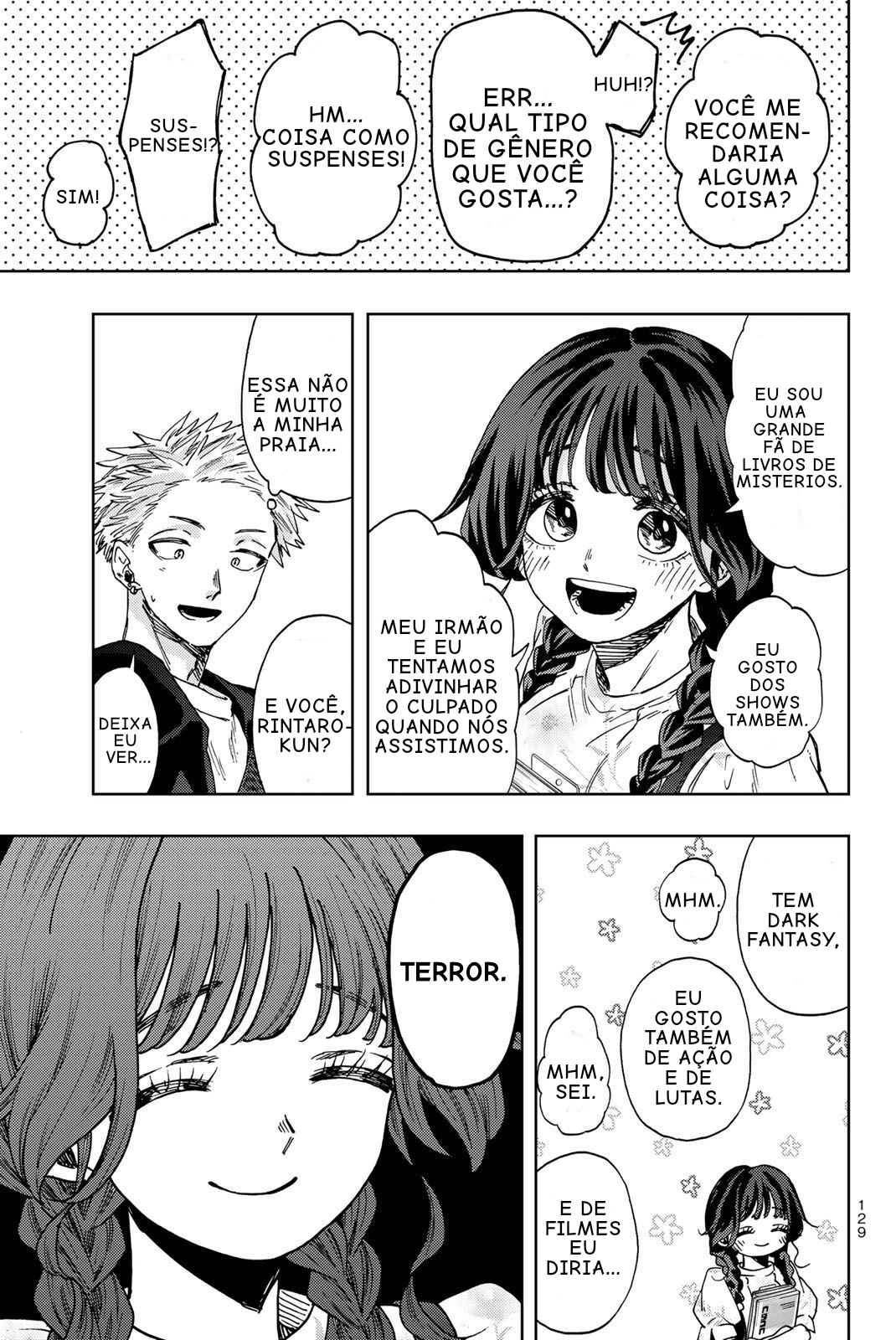 Read The Fragrant Flower Blooms with Dignity Português Manga Online