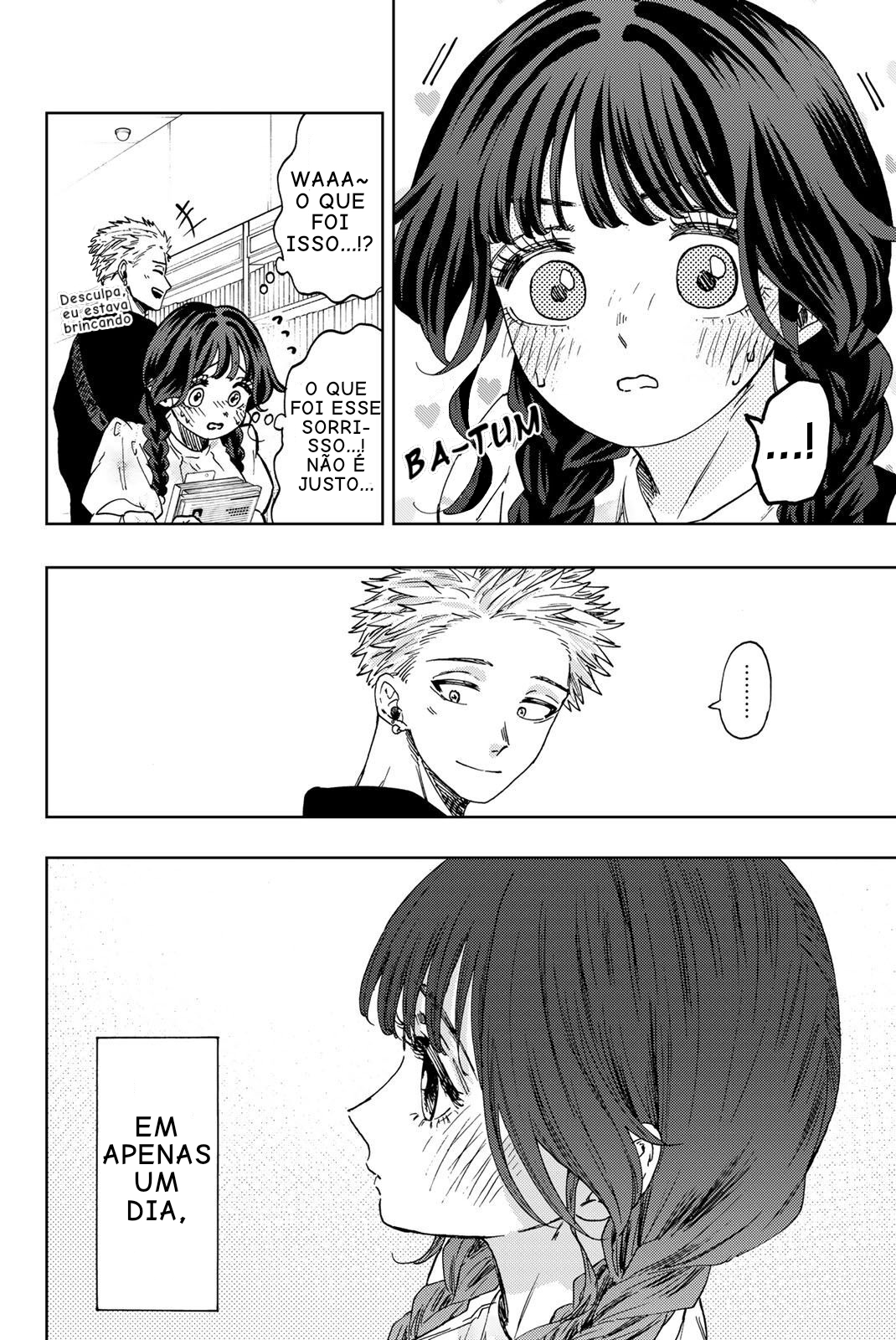 Read The Fragrant Flower Blooms with Dignity Português Manga Online