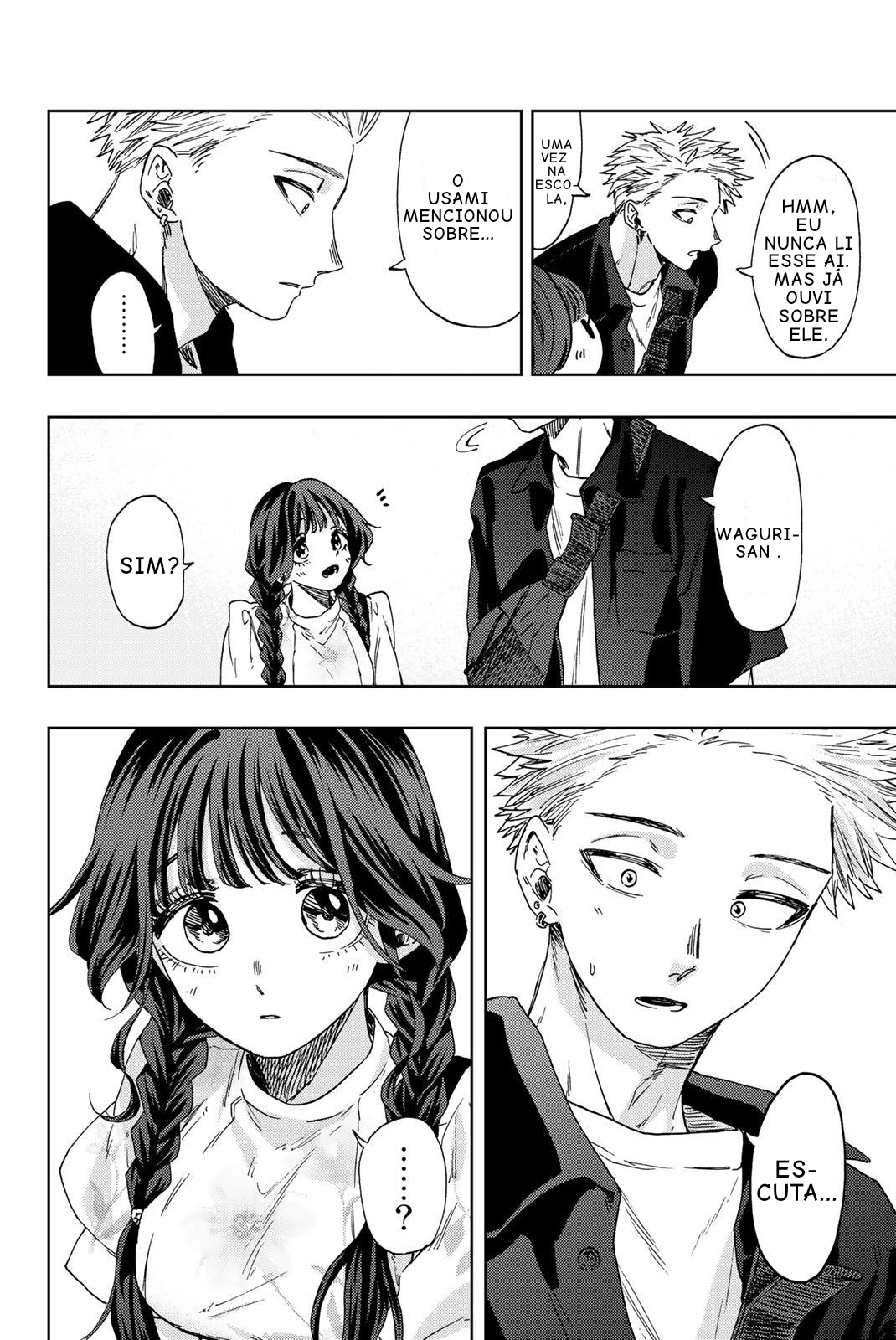 Read The Fragrant Flower Blooms with Dignity Português Manga Online