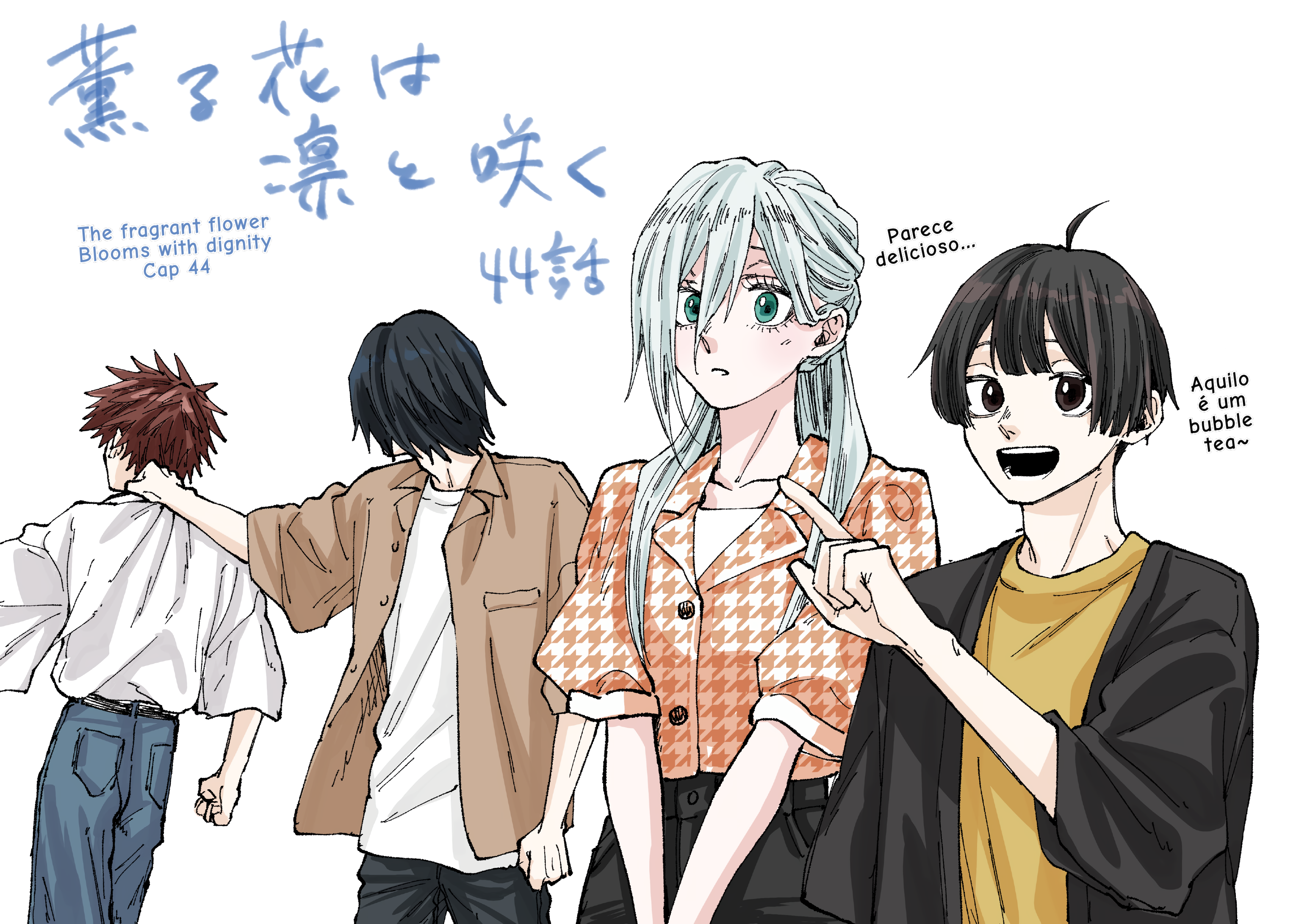 Read The Fragrant Flower Blooms with Dignity Português Manga Online