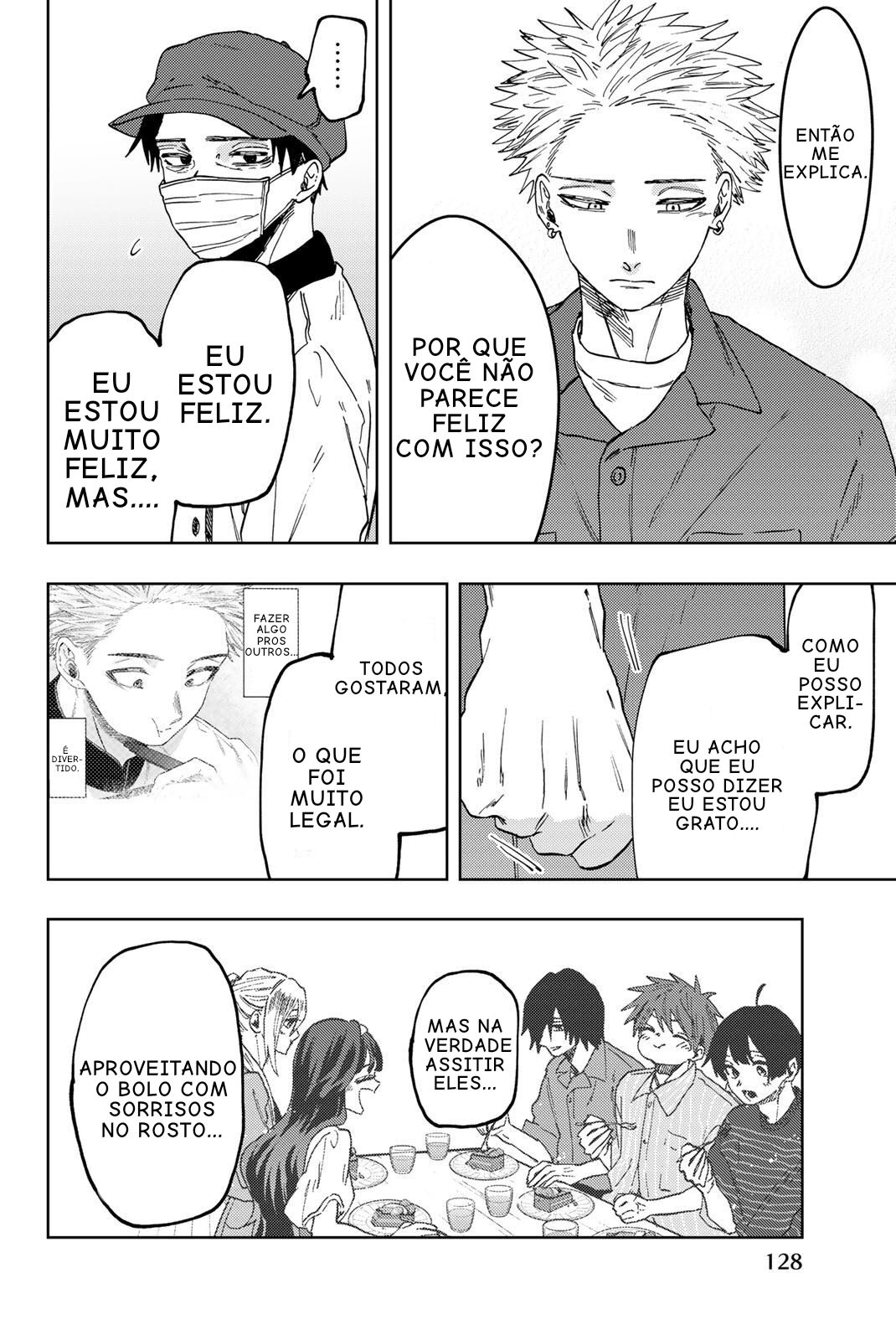 Read The Fragrant Flower Blooms with Dignity Português Manga Online