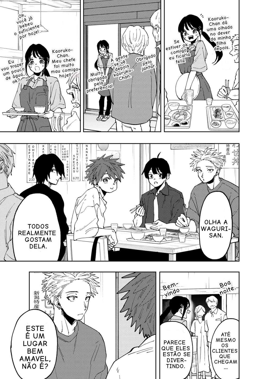 Read The Fragrant Flower Blooms with Dignity Português Manga Online