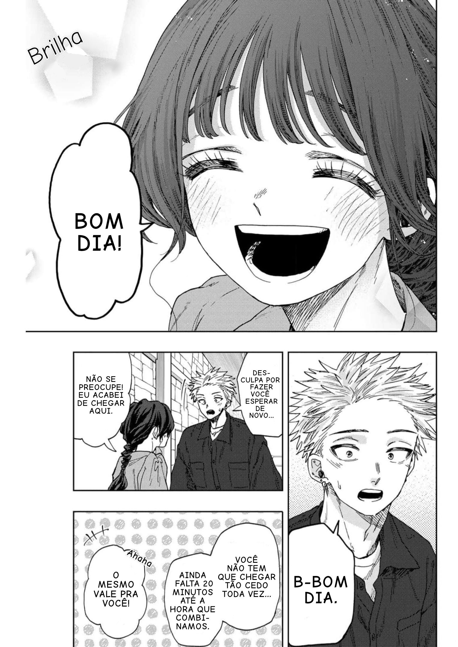 Read The Fragrant Flower Blooms with Dignity Português Manga Online