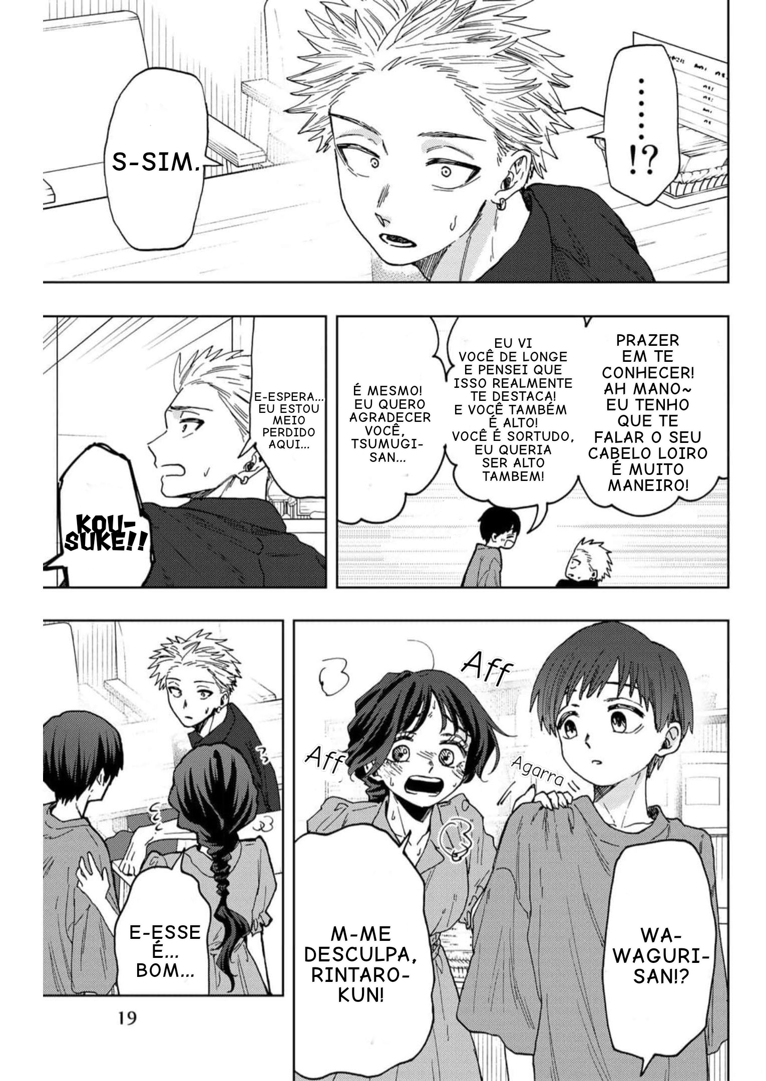 Read The Fragrant Flower Blooms with Dignity Português Manga Online