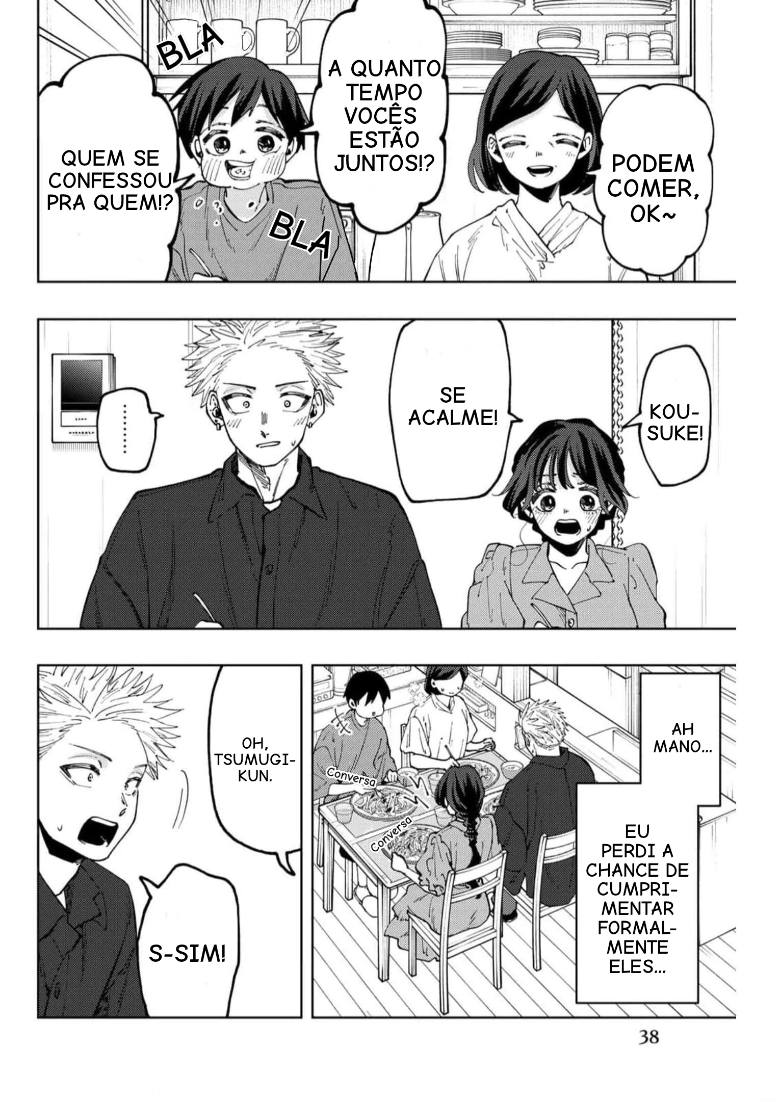 Read The Fragrant Flower Blooms with Dignity Português Manga Online