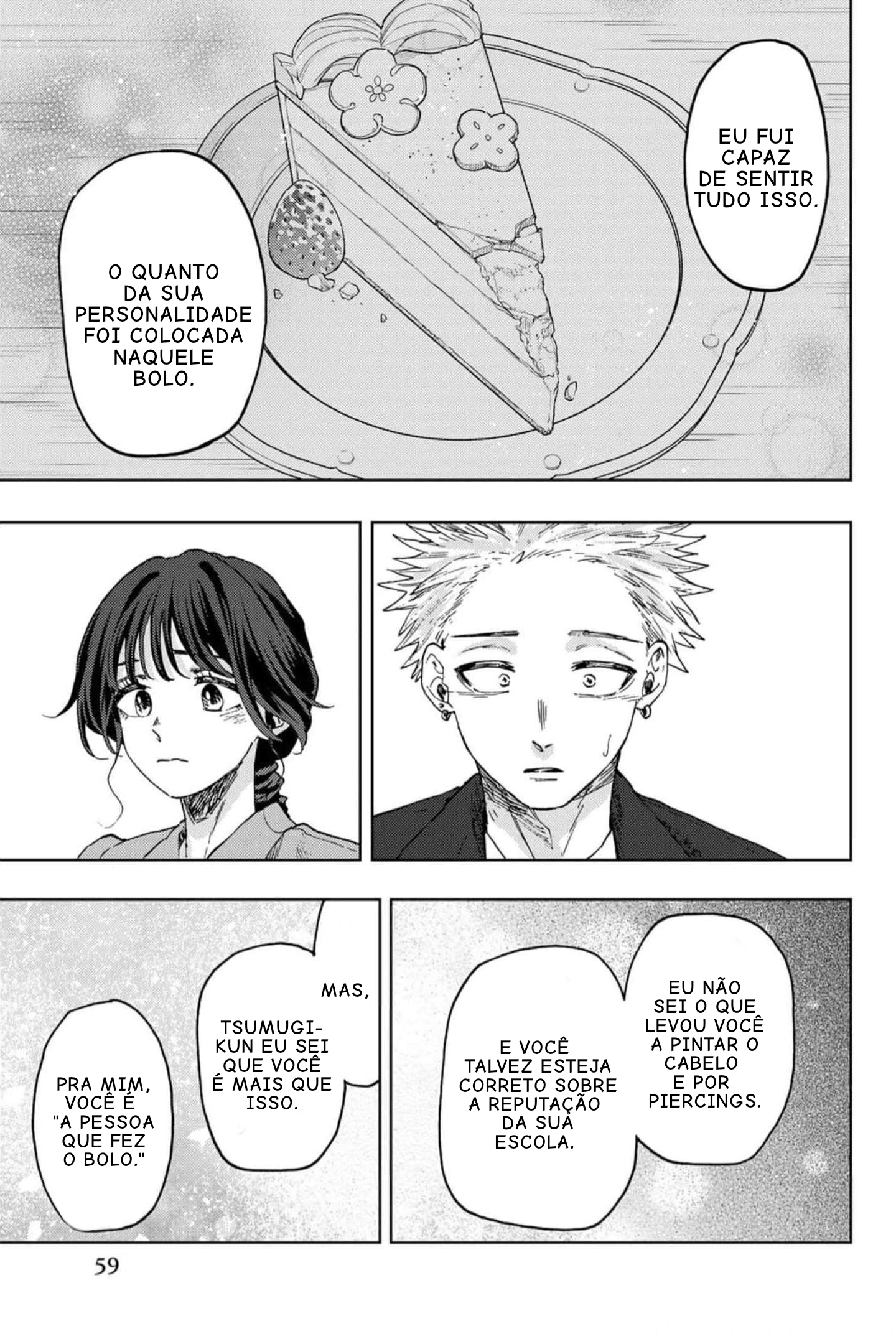 Read The Fragrant Flower Blooms with Dignity Português Manga Online