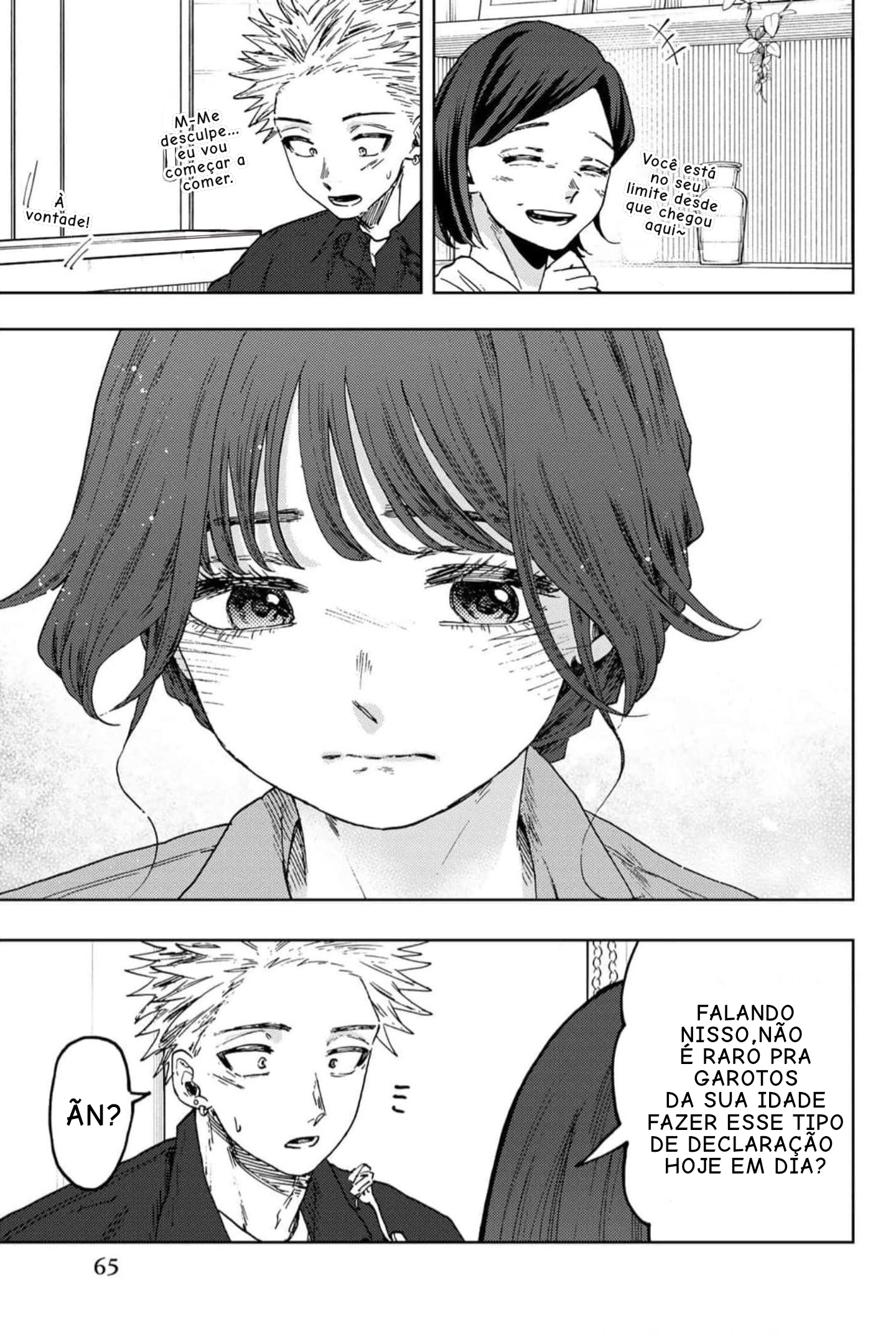 Read The Fragrant Flower Blooms with Dignity Português Manga Online