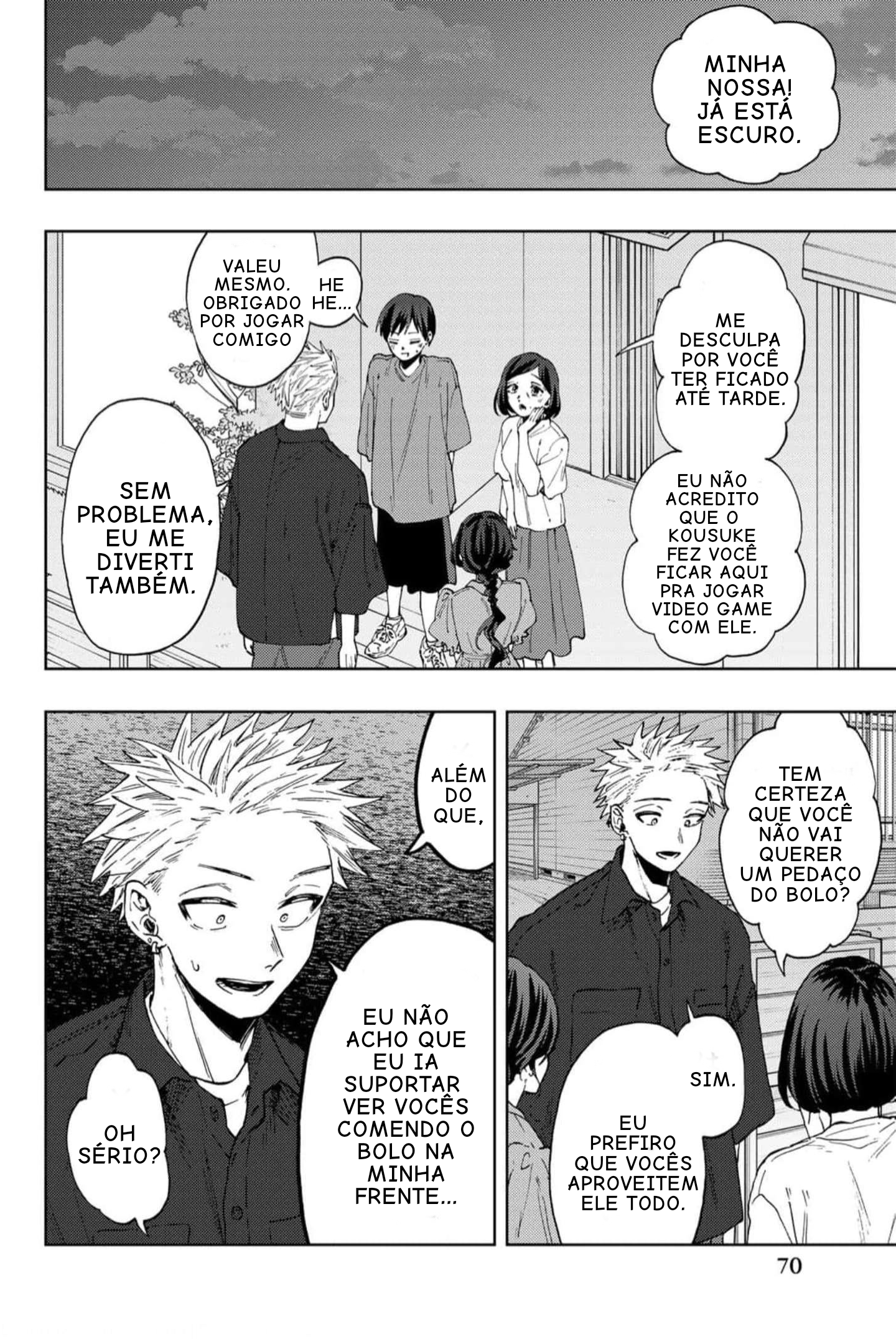 Read The Fragrant Flower Blooms with Dignity Português Manga Online