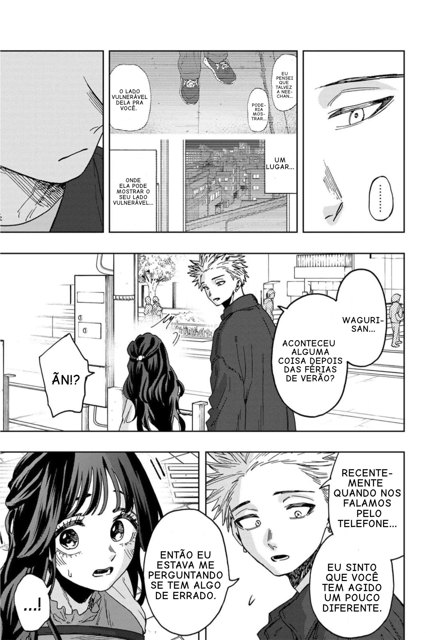 Read The Fragrant Flower Blooms with Dignity Português Manga Online